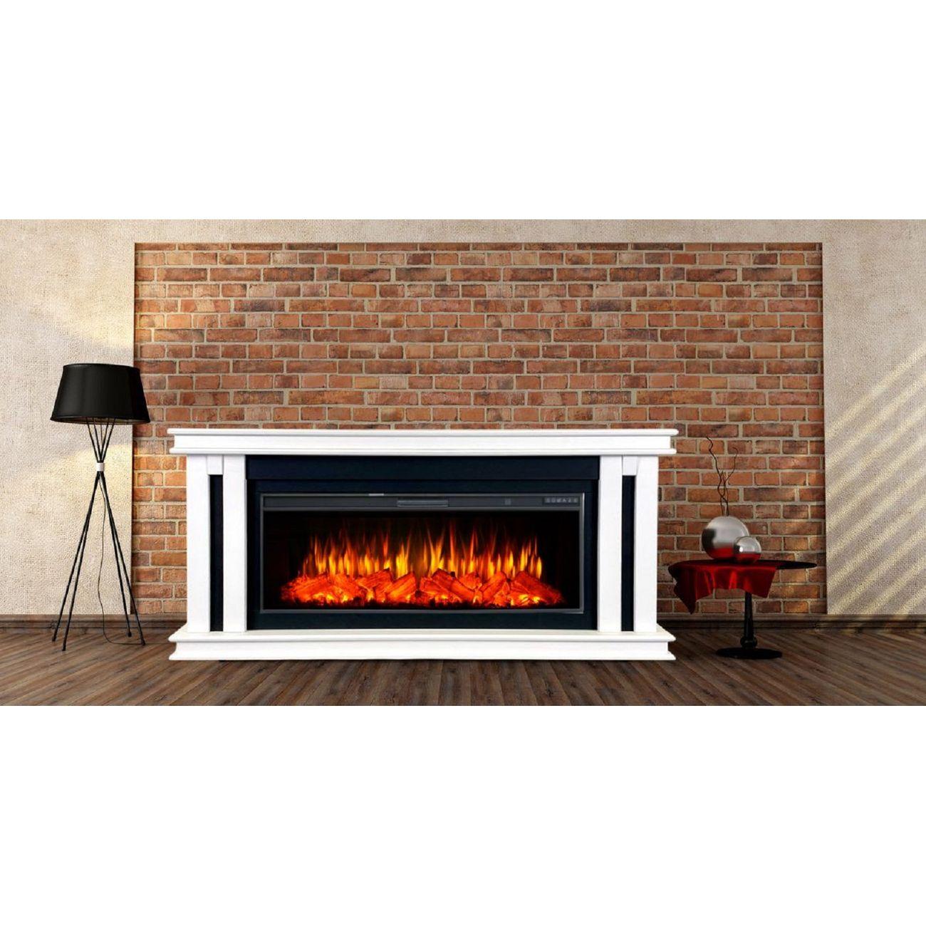 Камин электрический Inter Flame Квинт белый FreeSpace 50