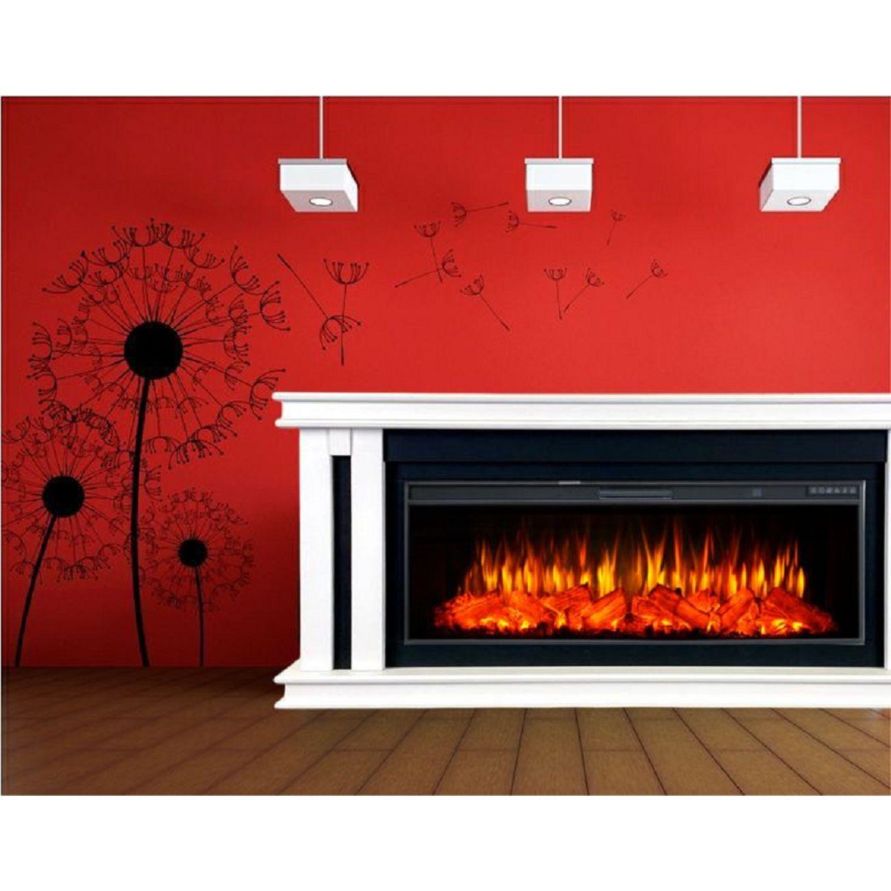 Камин электрический Inter Flame Квинт белый FreeSpace 50