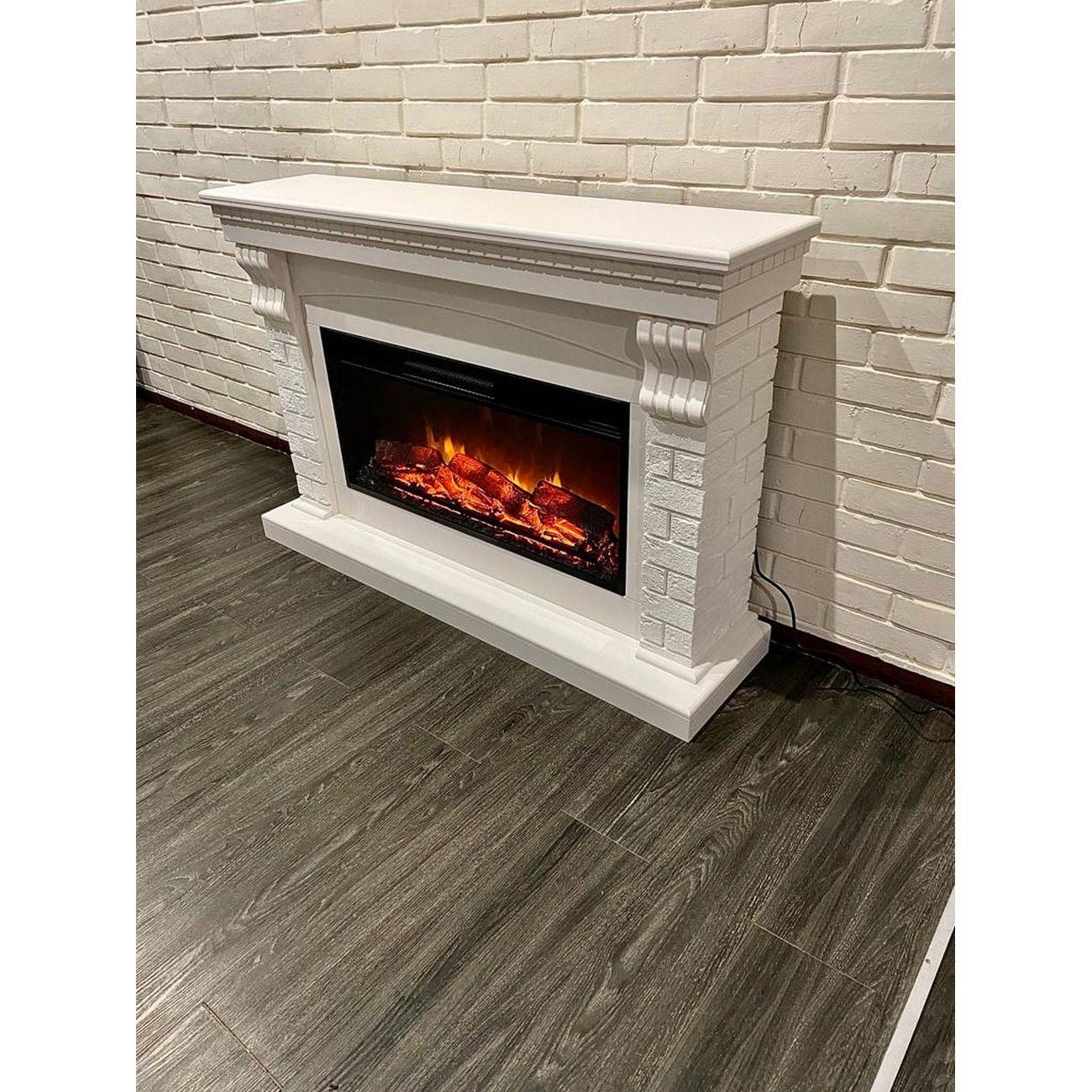 Камин электрический Inter Flame Ирландия 50 белый Freespace 50 LED FX QZ