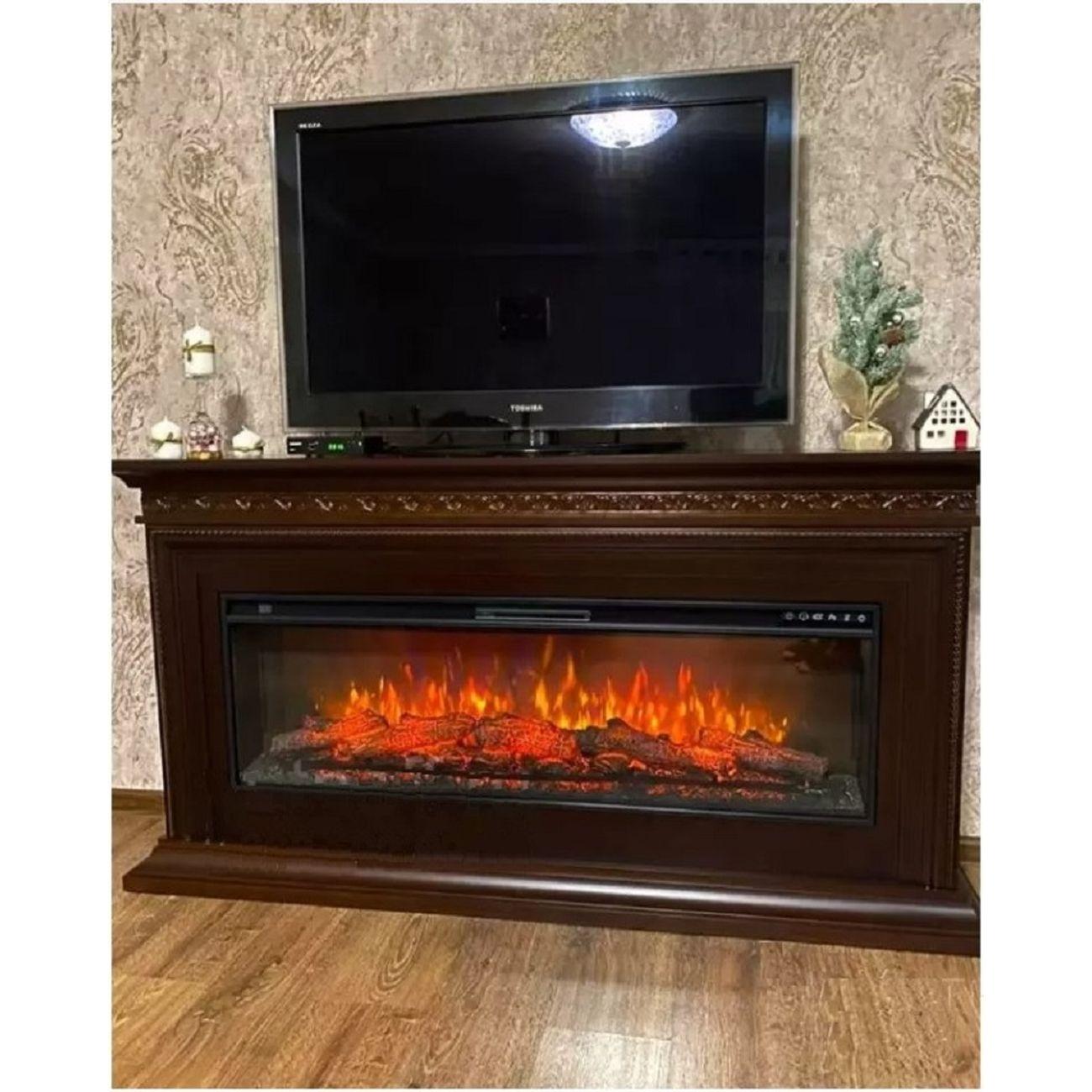 Камин электрический Inter Flame Тайлер 50 темный дуб Freespace 50 LED FX QZ