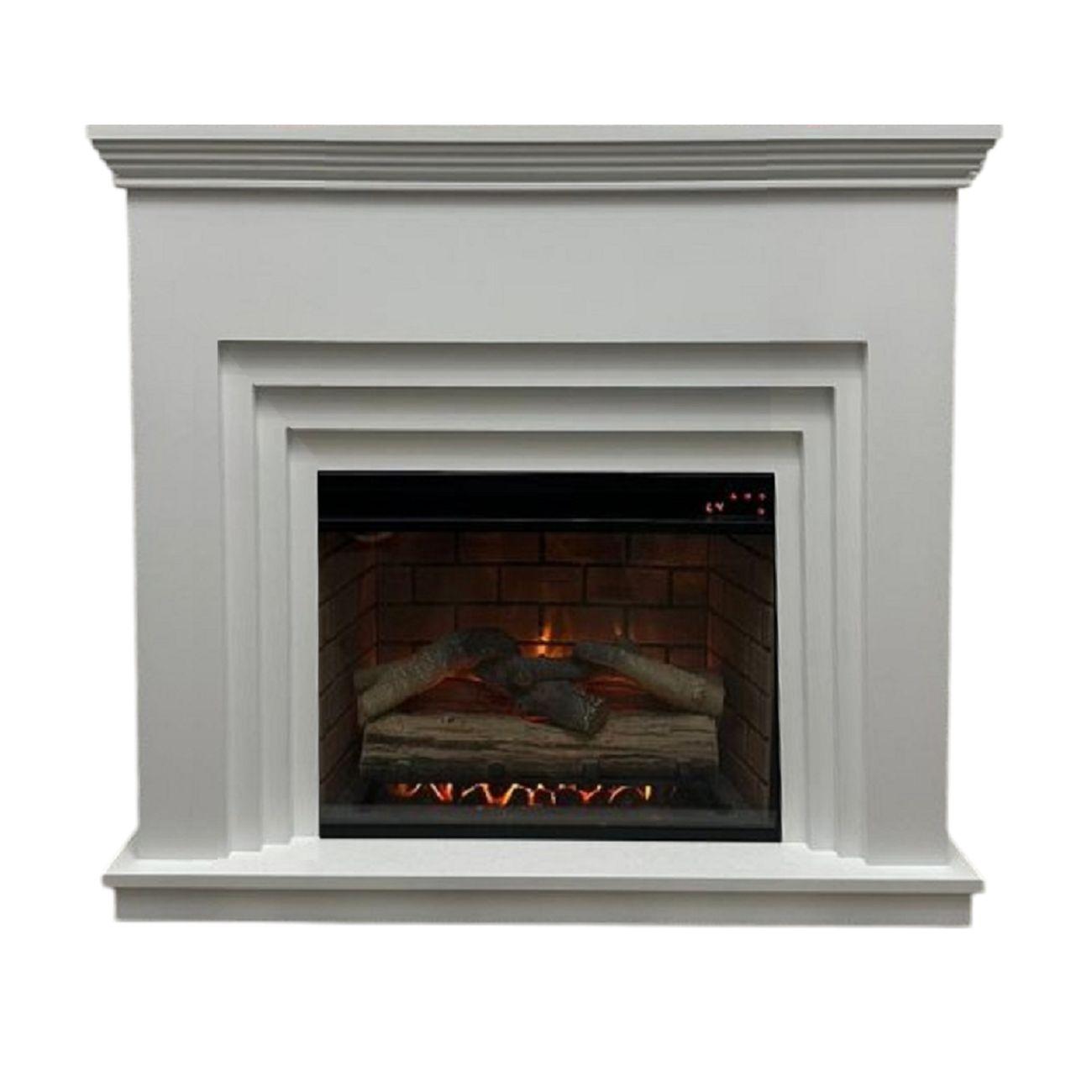 Камин электрический Inter Flame Бейкер 13-23 белый Antares 13-23