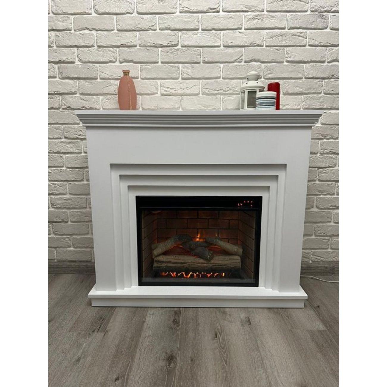 Камин электрический Inter Flame Бейкер 13-23 белый Antares 13-23