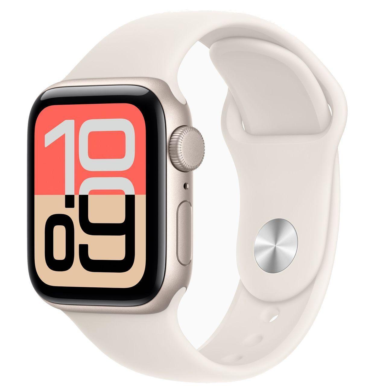 Смарт-часы Apple Watch SE 3 40mm S/M Starlight Sport Band