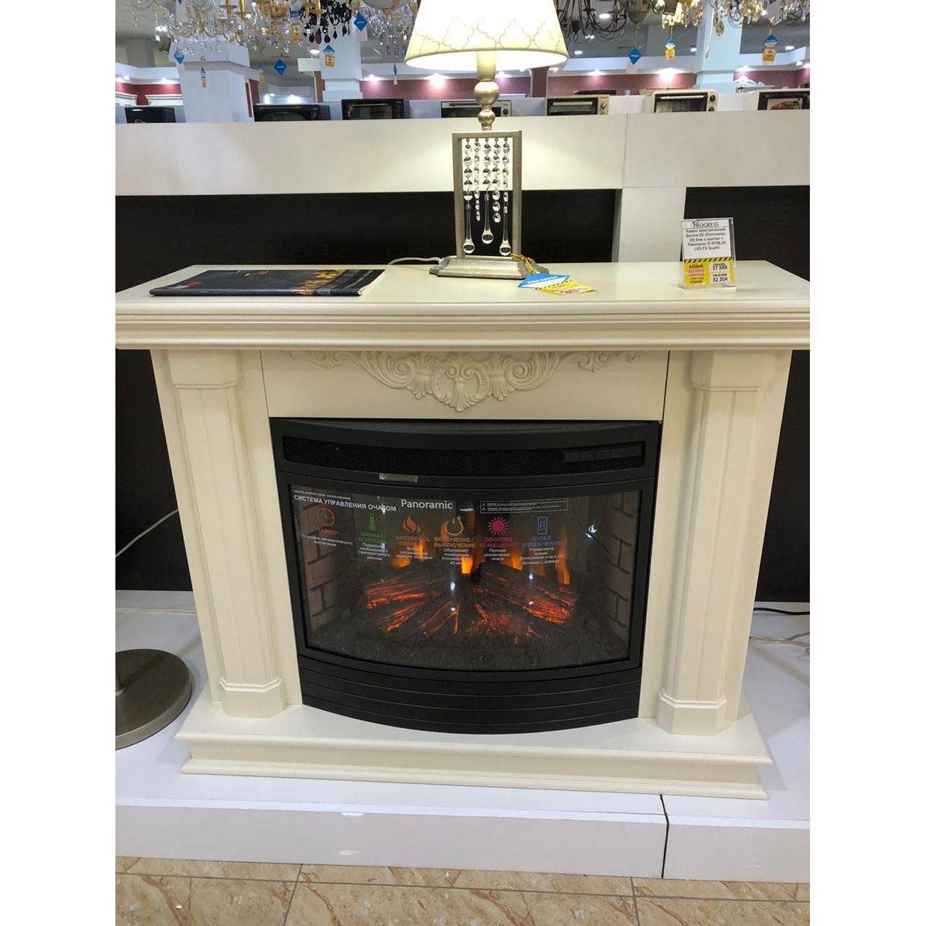 Камин электрический Inter Flame Стаффорд бежевый Panoramic 25