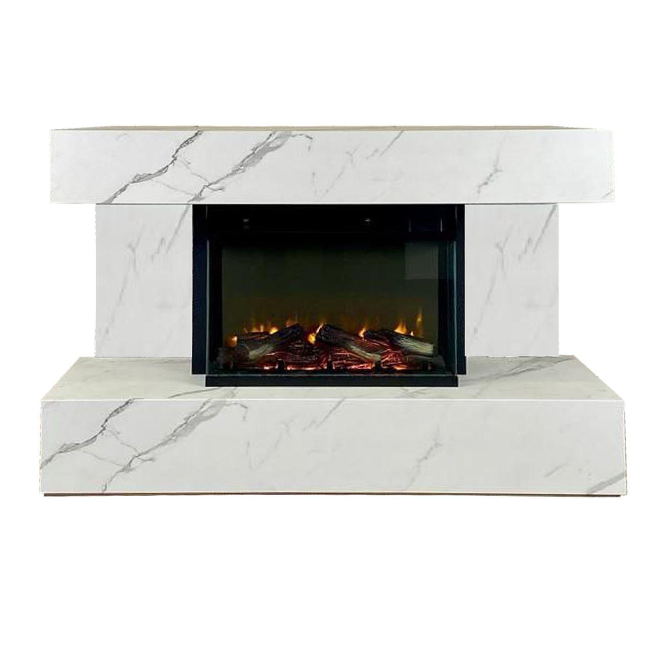 Камин электрический Inter Flame Грейт монте белый Empire 23