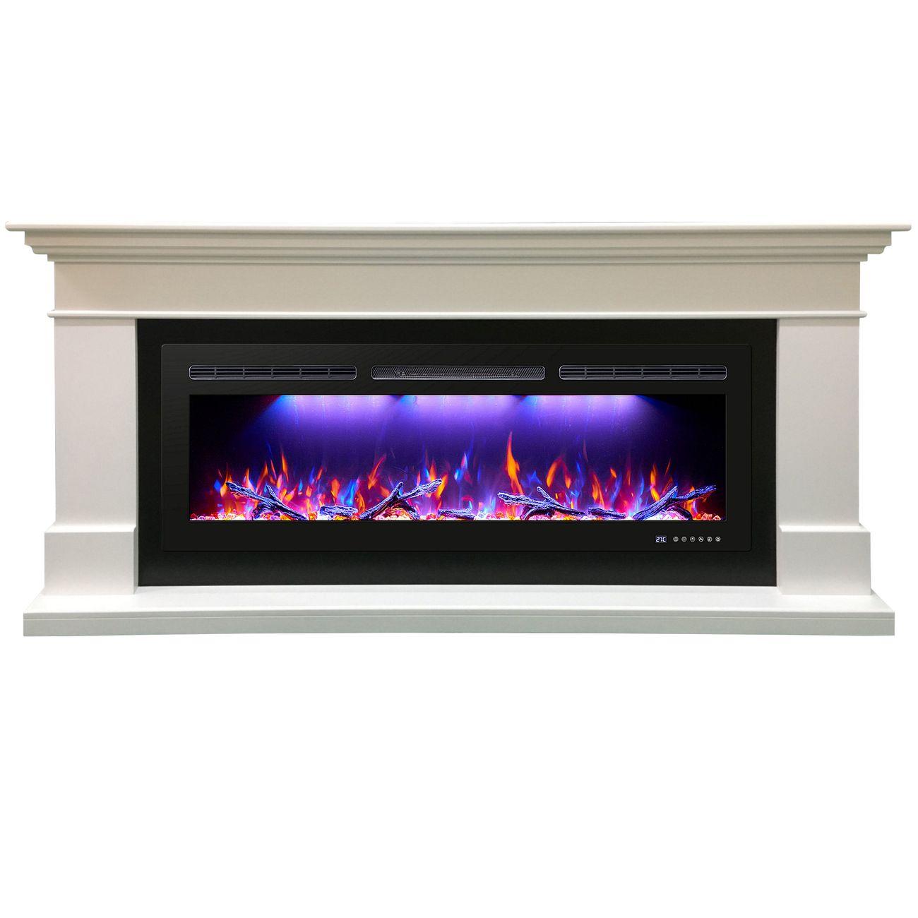 Камин электрический Inter Flame Турин бежевый FreeSpace 55