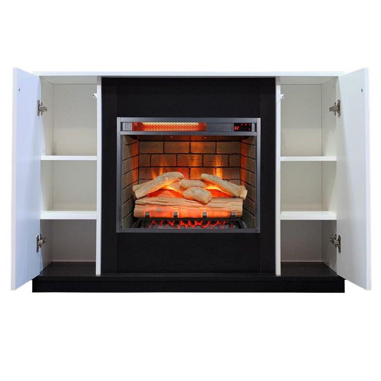 Камин электрический Inter Flame Джанго белый Antares 23