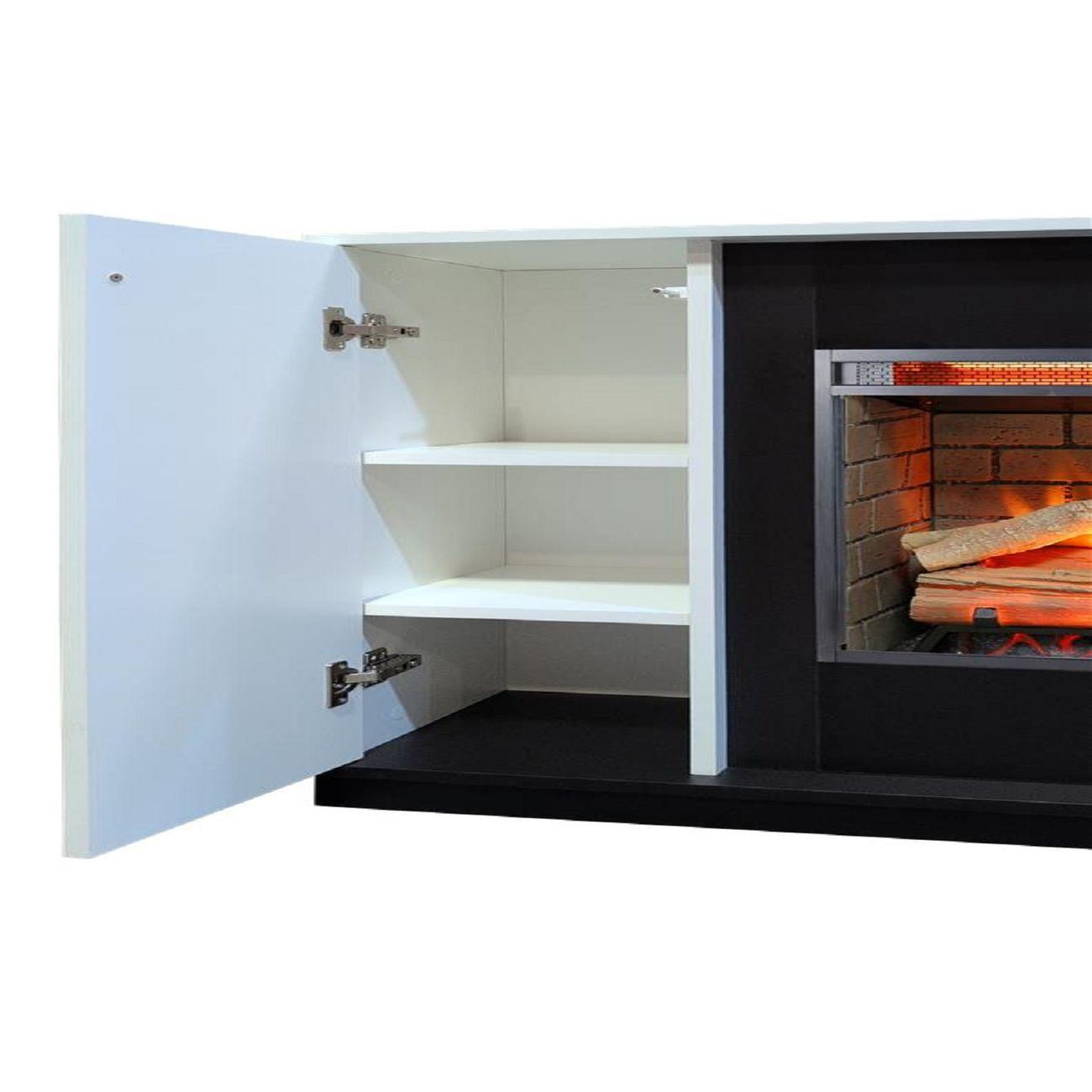 Камин электрический Inter Flame Джанго белый Antares 23