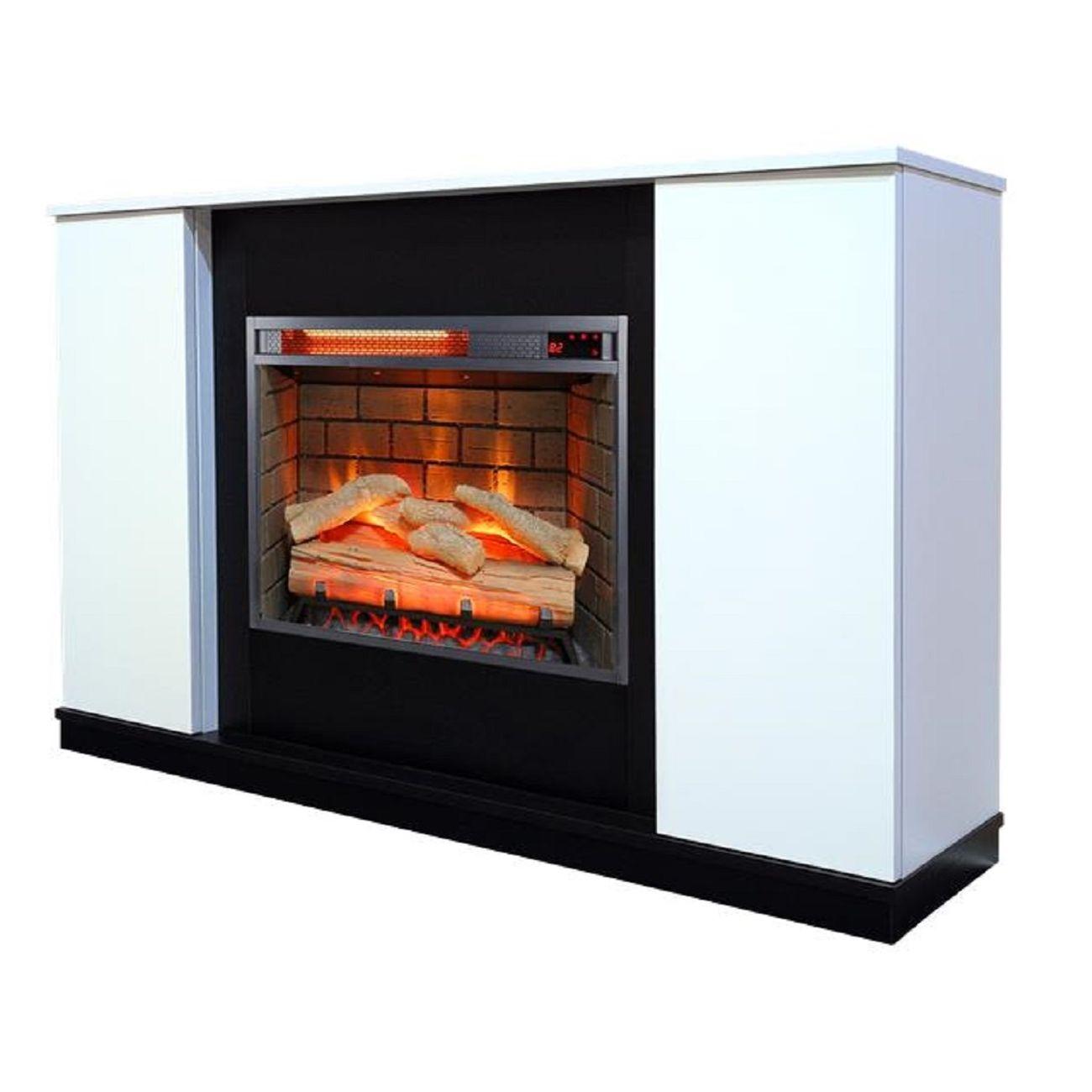 Камин электрический Inter Flame Джанго белый Antares 23