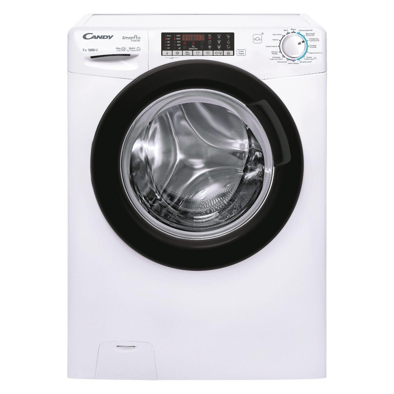 Стиральная машина узкая Candy Smart Pro Inverter CSO4 276TWMB-07 фото