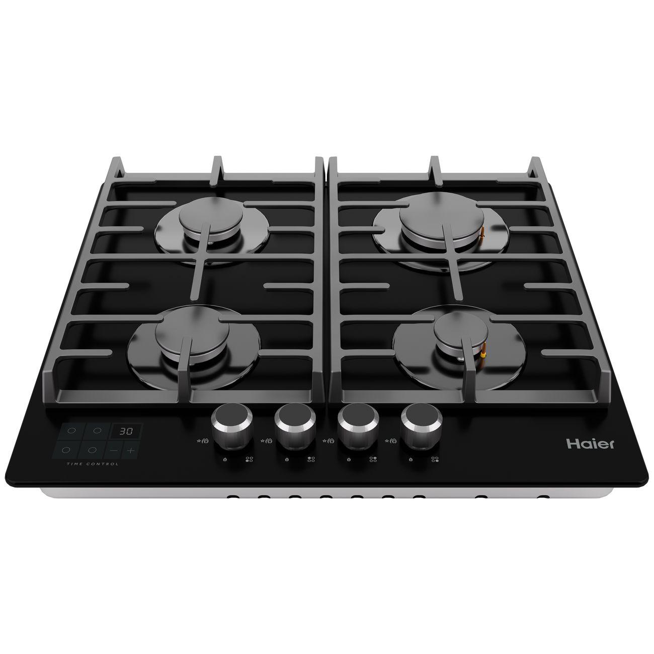Встраиваемая газовая панель независимая Haier HHX-G64CNSB