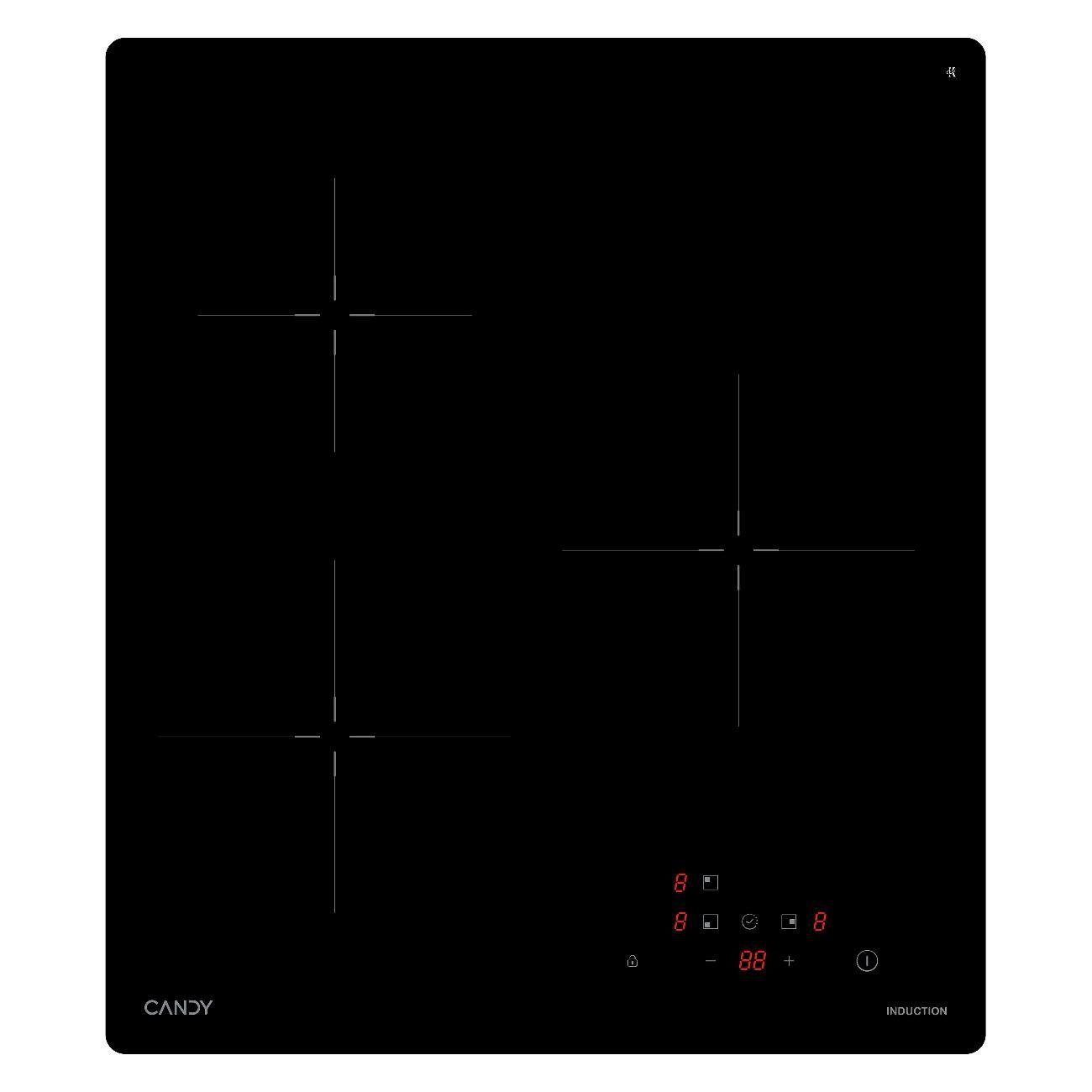 Встраиваемая индукционная панель независимая Candy CHXY53NB фото