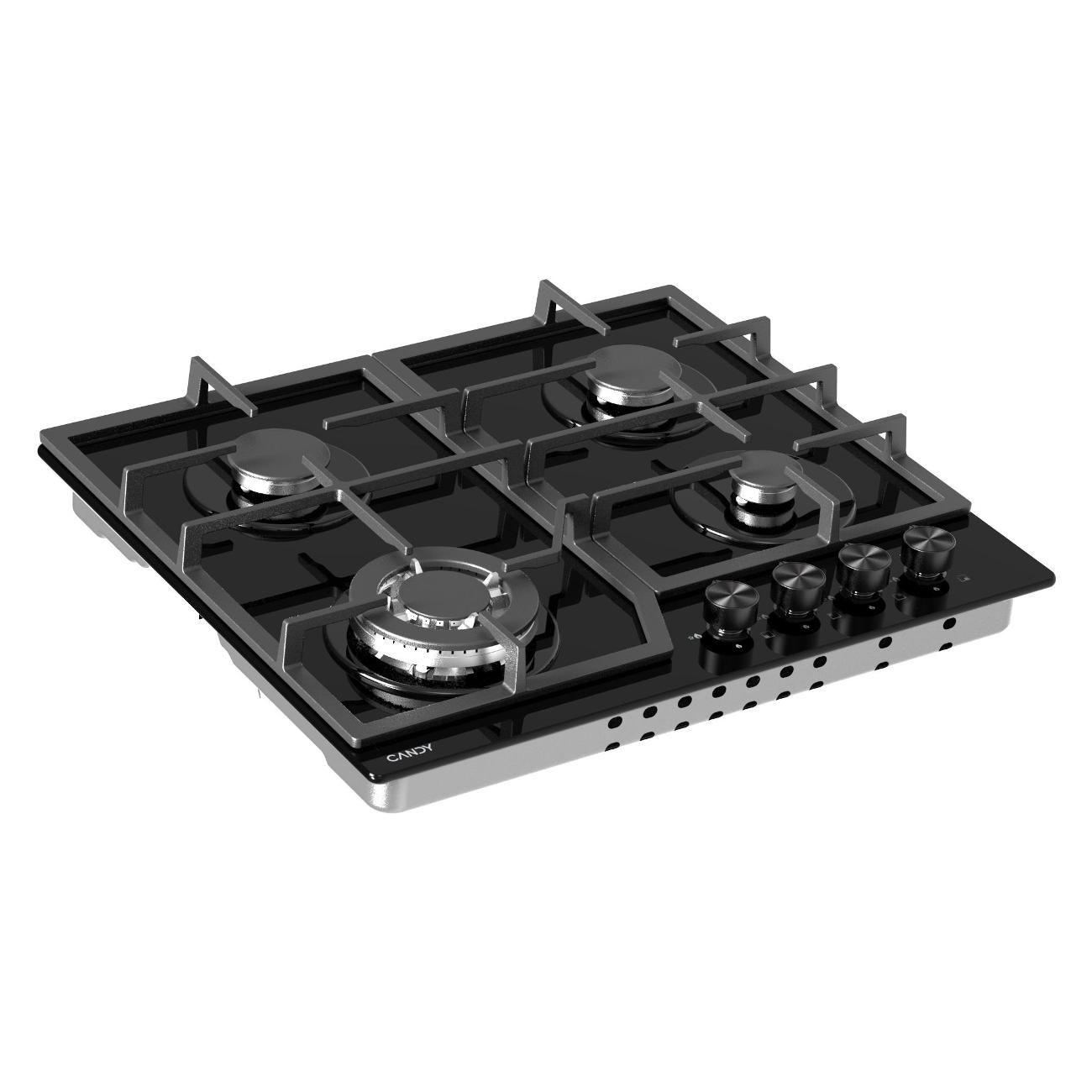 Встраиваемая газовая панель независимая Candy CHXG64CWB