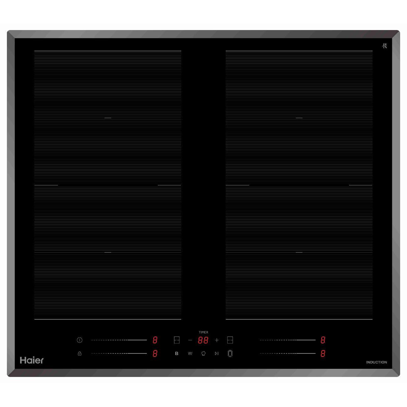 Встраиваемая индукционная панель независимая Haier HHY-Y64SFFVB