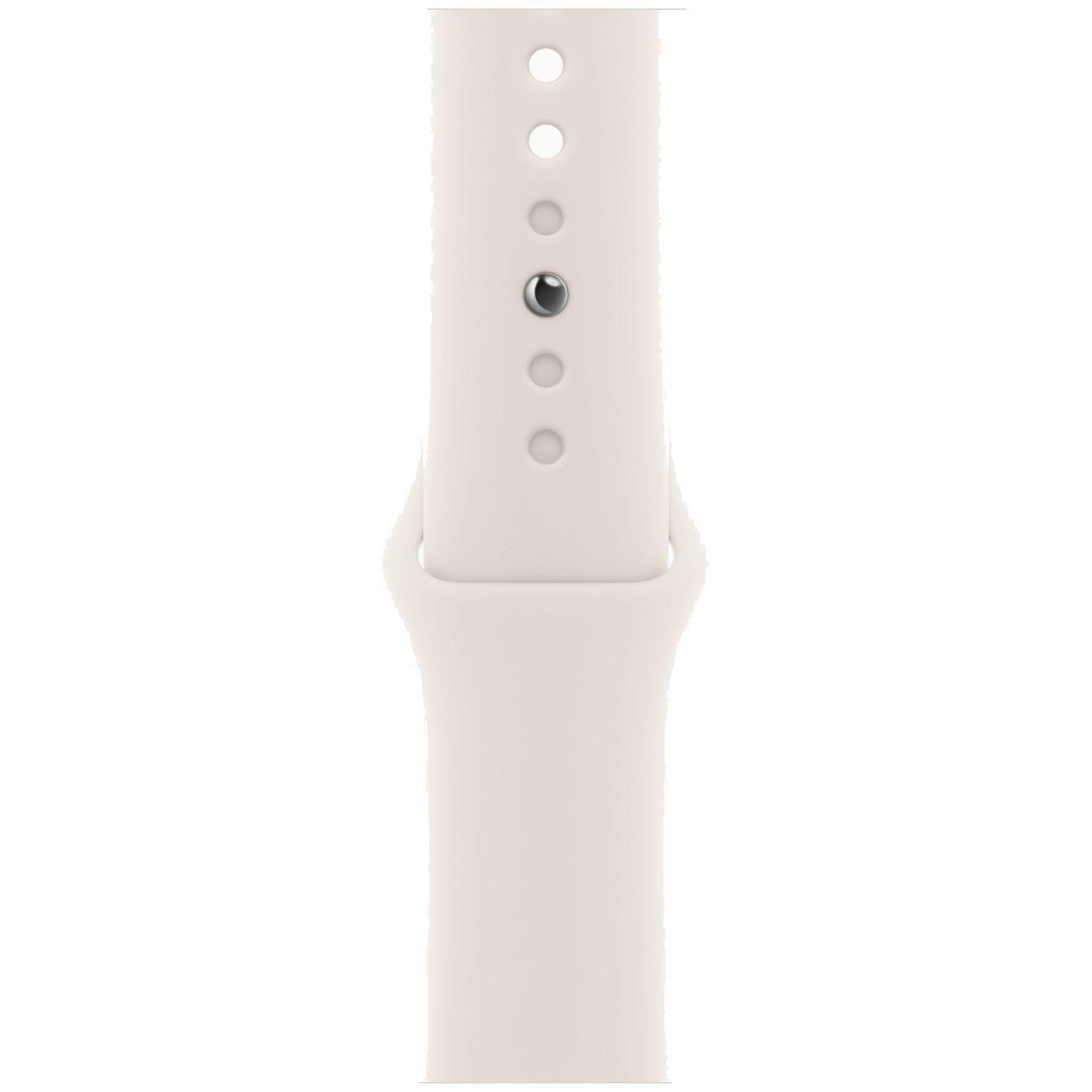 Смарт-часы Apple Watch SE 3 44мм M/L Сияющая звезда, Спортивный браслет бежевый