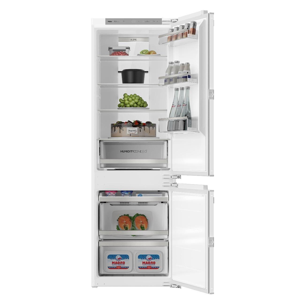 Встраиваемый холодильник комби Haier BCF3261WRU DEMO