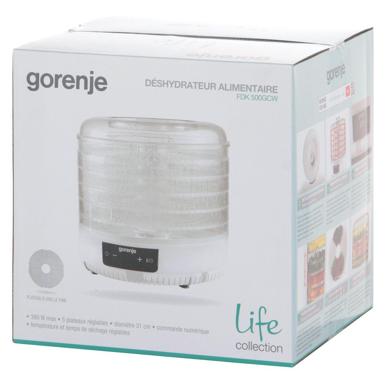 Сушка для фруктов Gorenje FDK500GCW