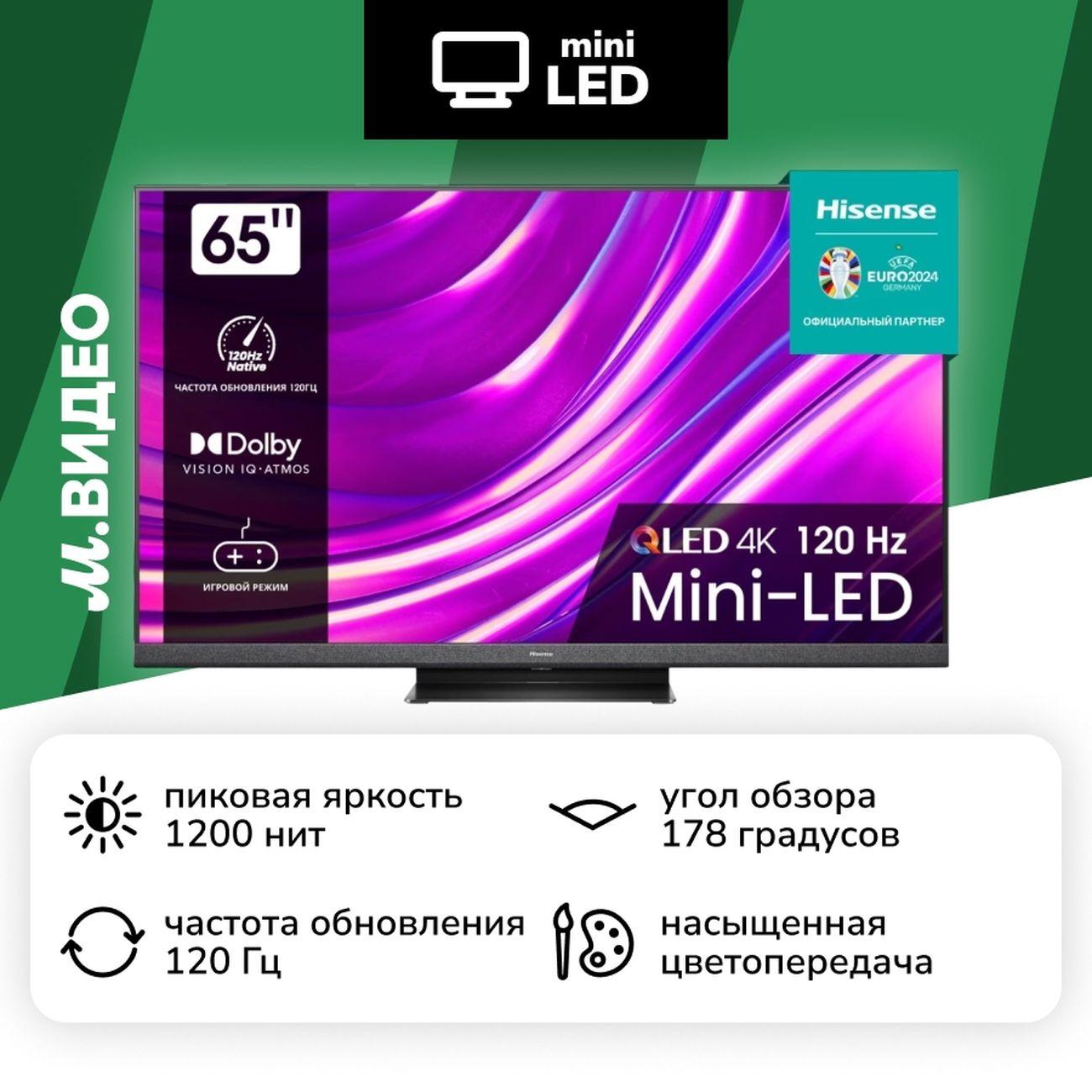 Телевизор Hisense 65U8HQ фото
