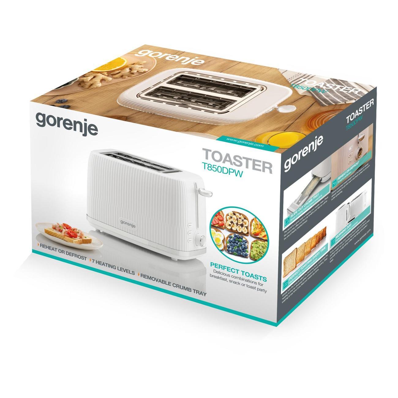 Тостер Gorenje T850DPW