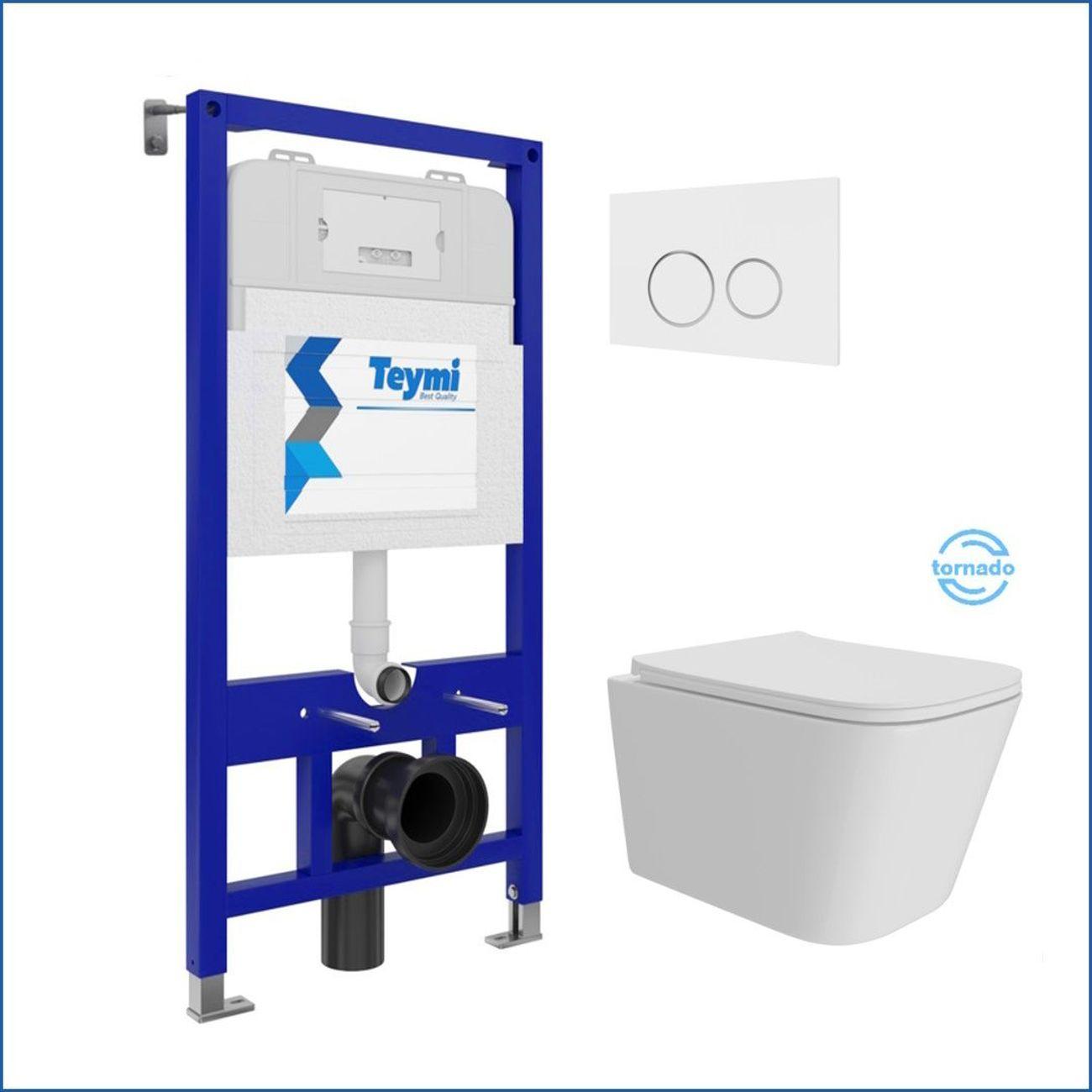 Унитаз Teymi Helmi Pro Vortex F16171