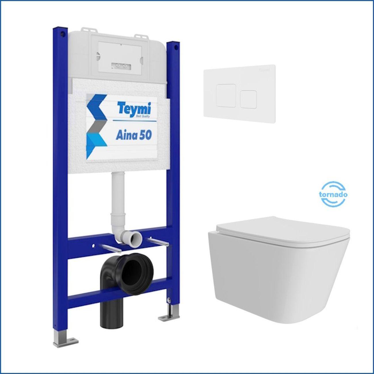Унитаз Teymi Helmi Pro Vortex F16178