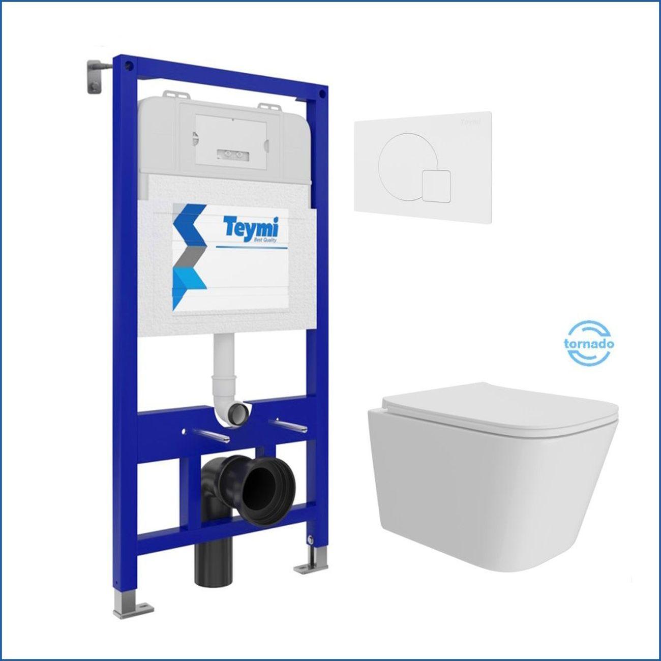 Унитаз Teymi Helmi Pro Vortex F16181