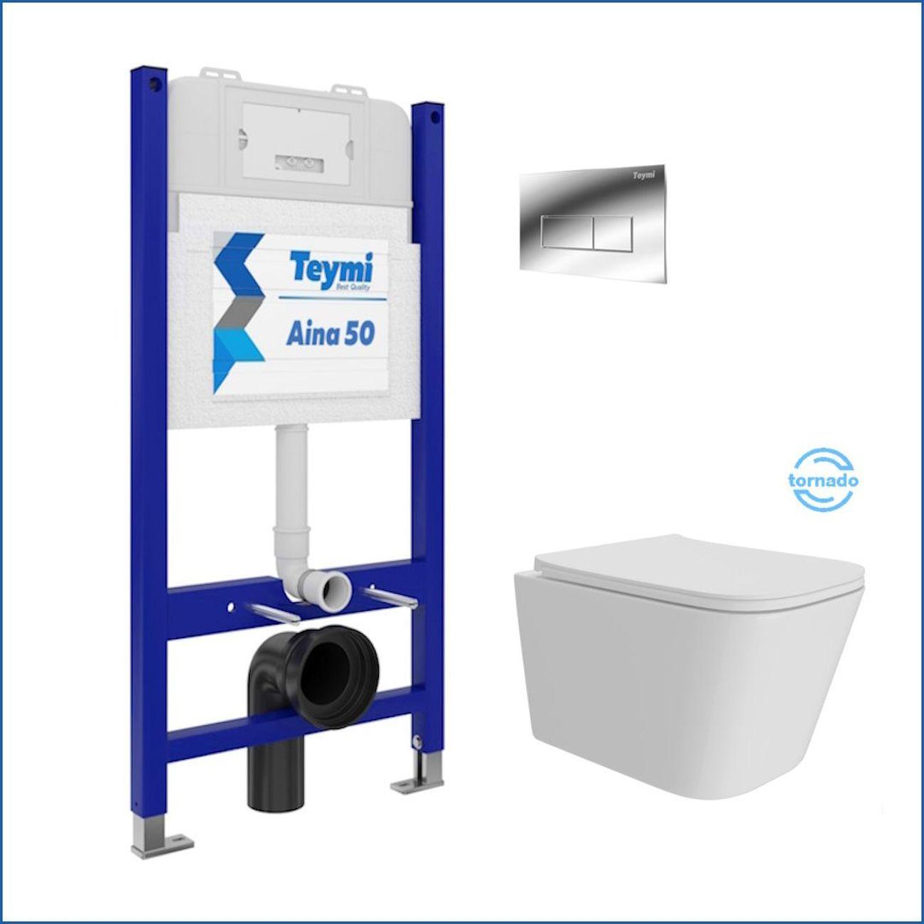 Унитаз Teymi Helmi Pro Vortex F16182