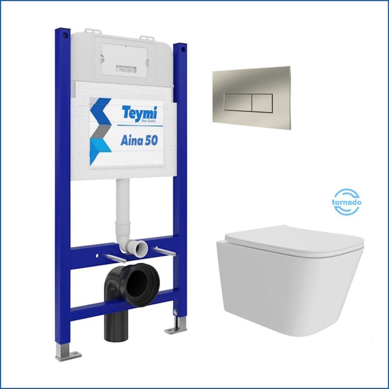 Унитаз Teymi Helmi Pro Vortex F16185