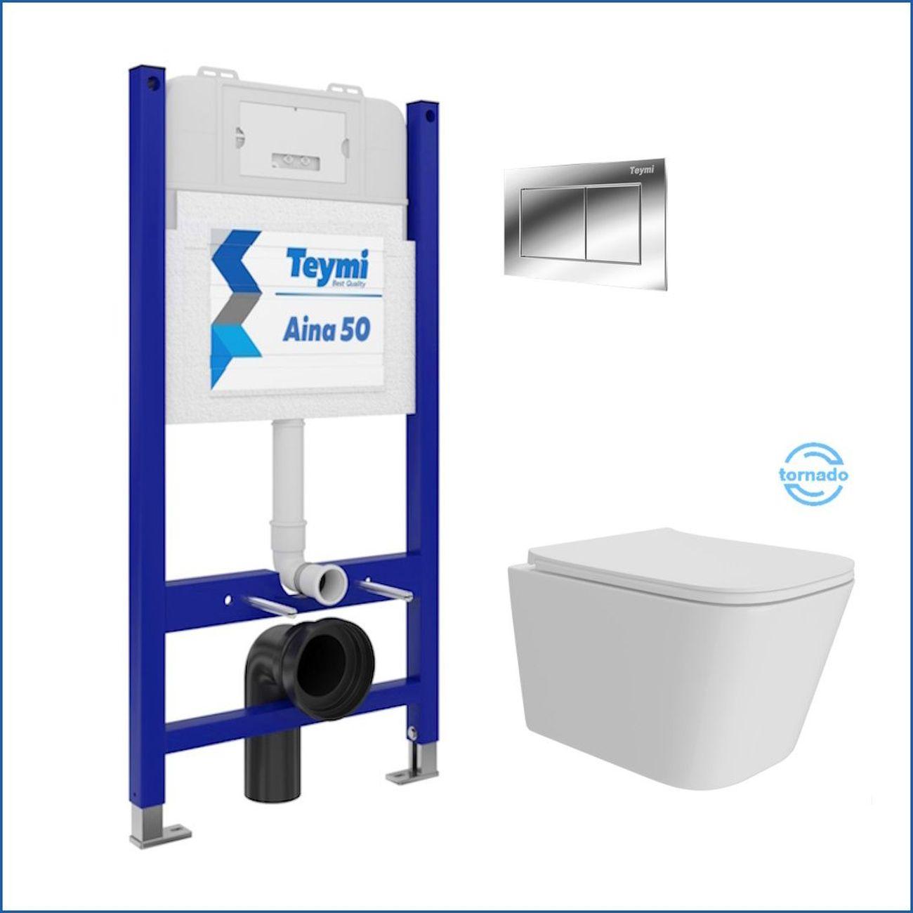 Унитаз Teymi Helmi Pro Vortex F16194