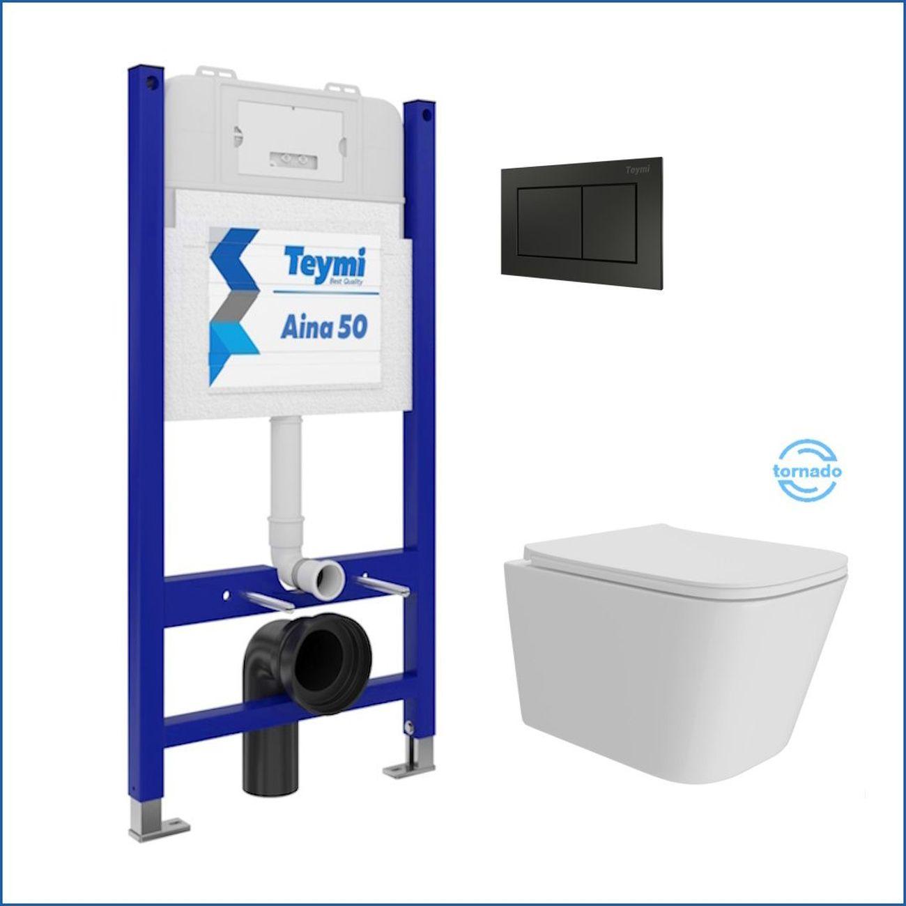 Унитаз Teymi Helmi Pro Vortex F16195