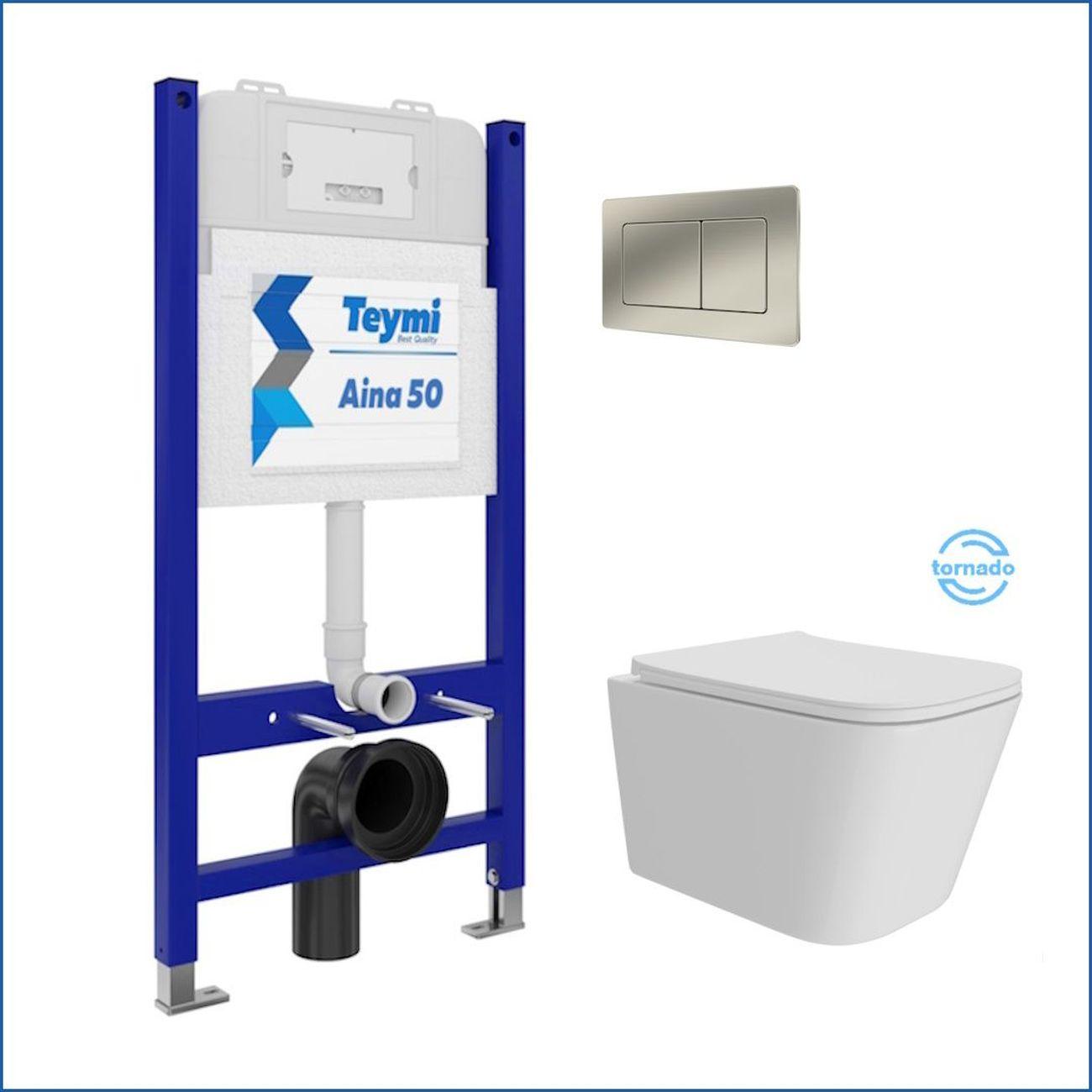 Унитаз Teymi Helmi Pro Vortex F16197