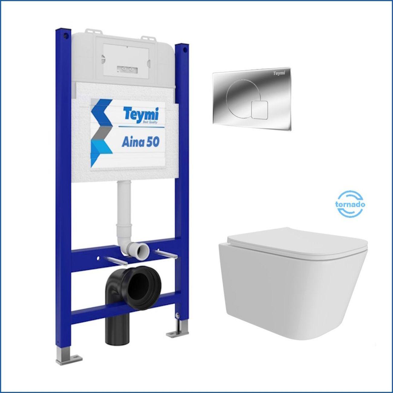 Унитаз Teymi Helmi Pro Vortex F16201