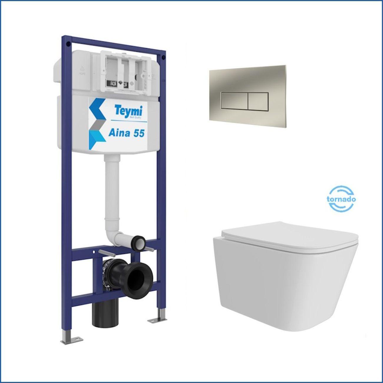 Унитаз Teymi Helmi Pro Vortex F16207