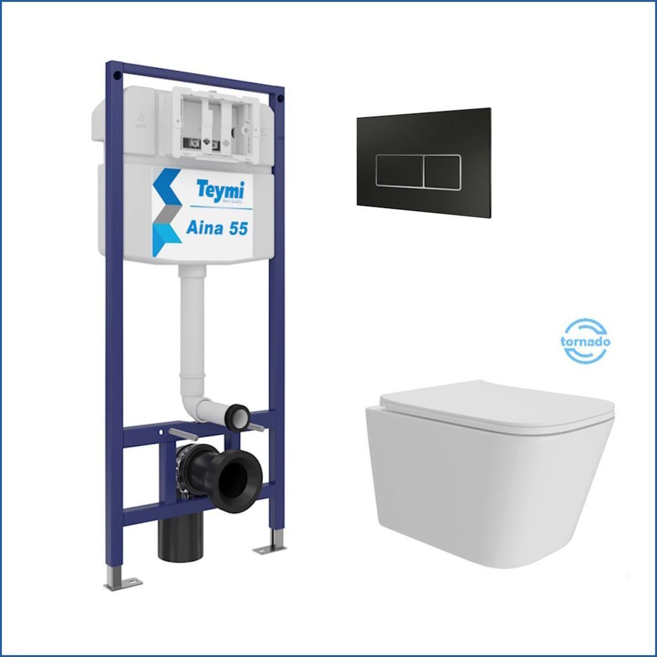 Унитаз Teymi Helmi Pro Vortex F16208