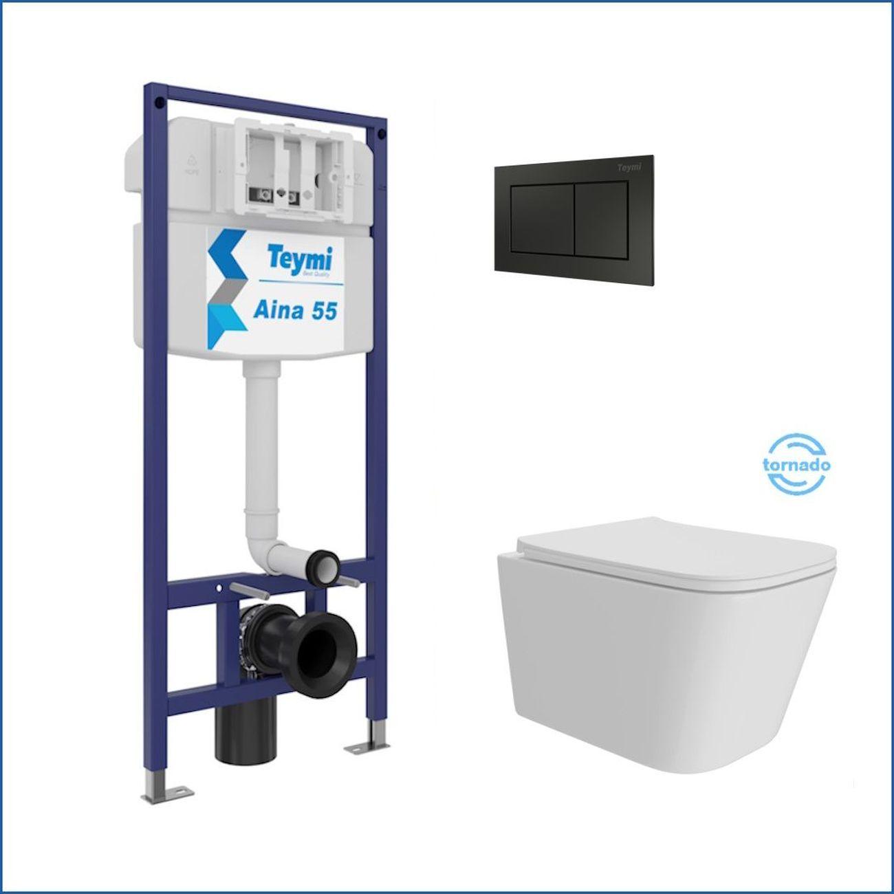 Унитаз Teymi Helmi Pro Vortex F16217