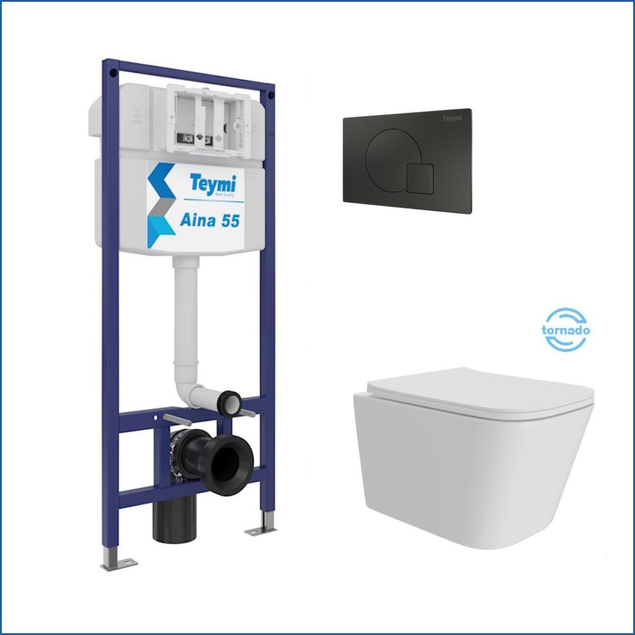 Унитаз Teymi Helmi Pro Vortex F16224