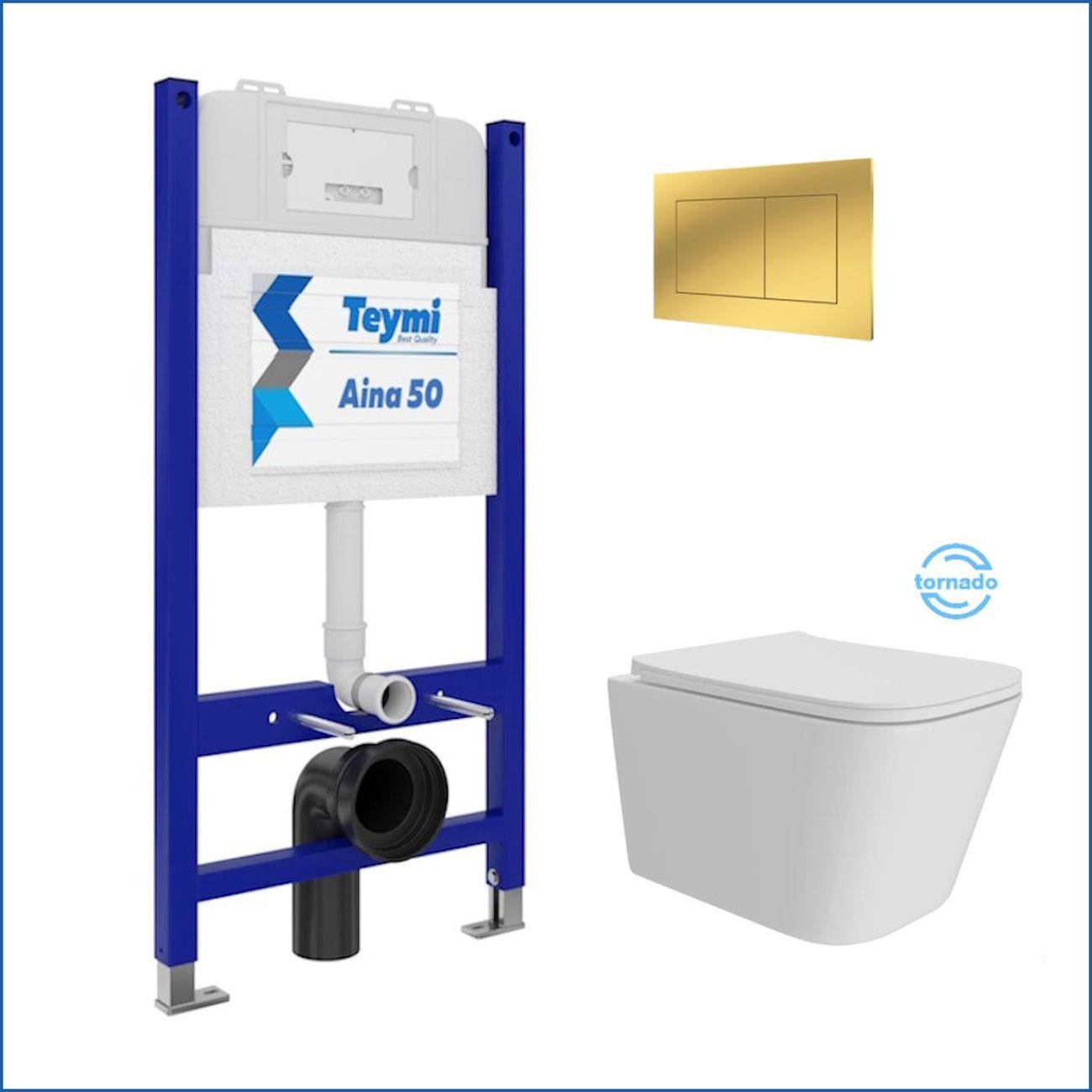 Унитаз Teymi Helmi Pro Vortex F16227