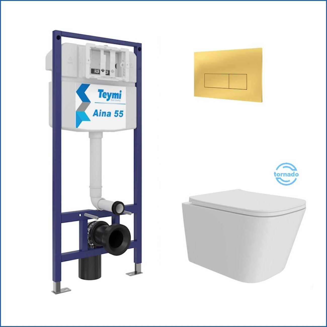 Унитаз Teymi Helmi Pro Vortex F16231