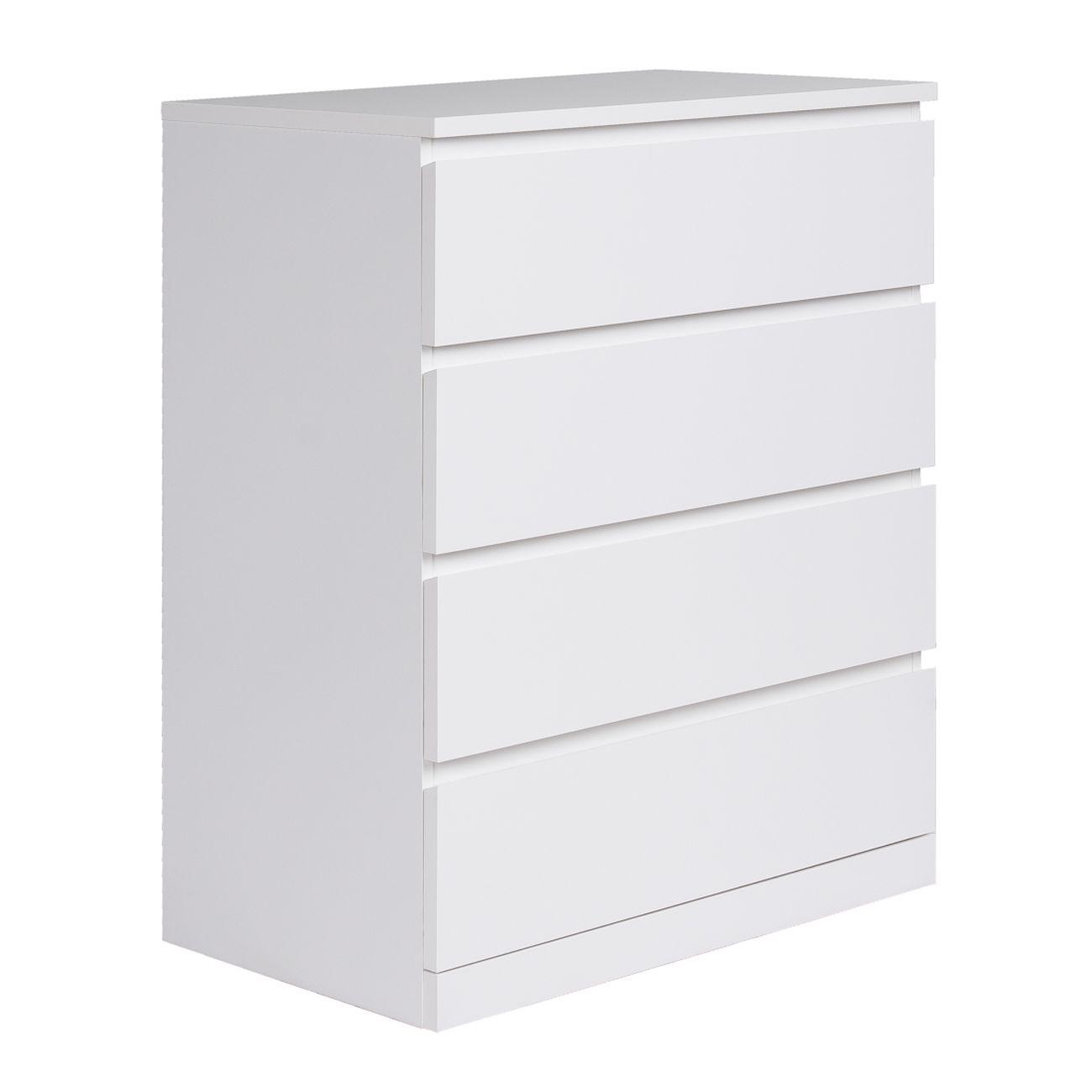 Комод Гуд Лакк Варма Прайм 4 80x100x48, белый