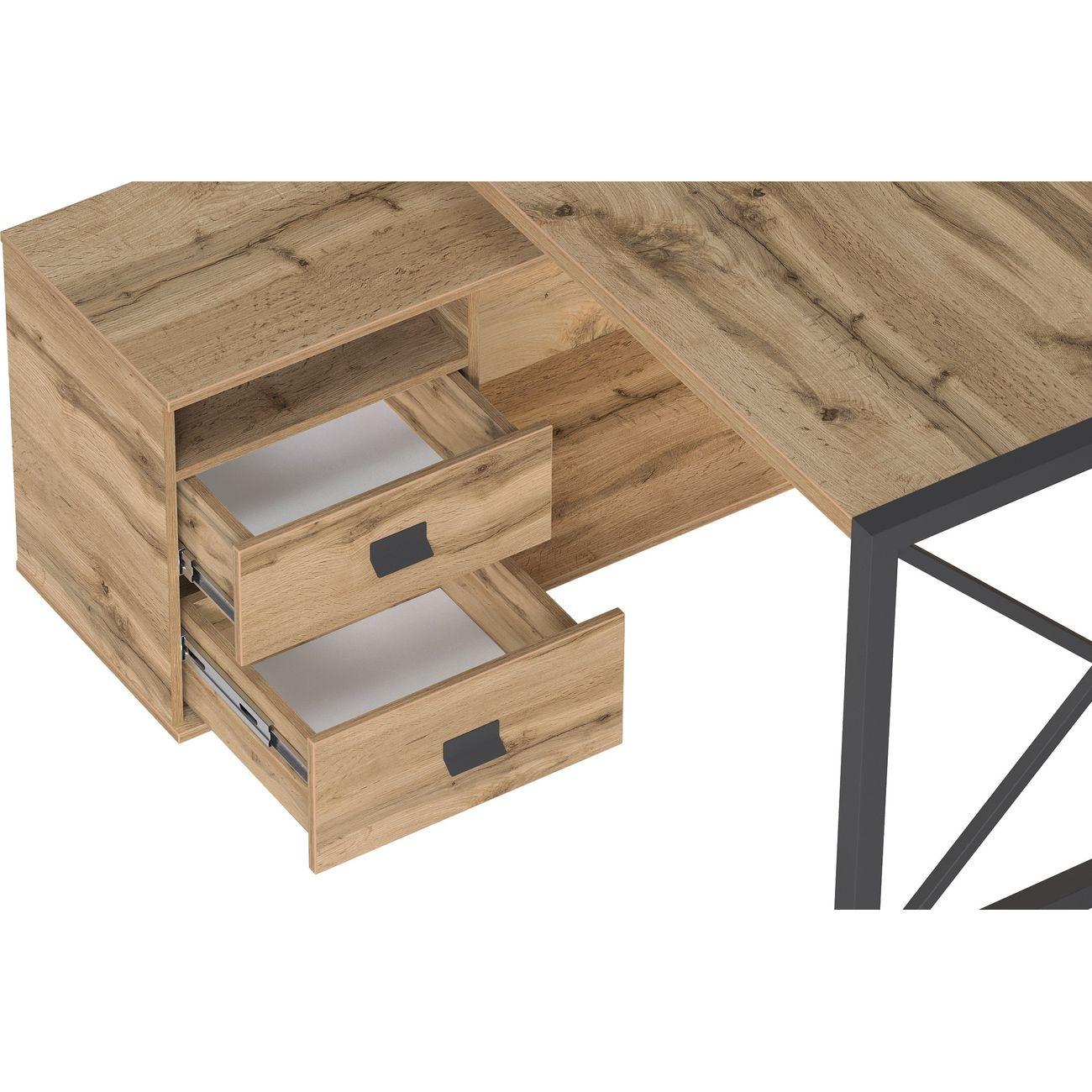 Стол журнальный Калифорния Хардвиг 1200 ЛДСП дуб вотан