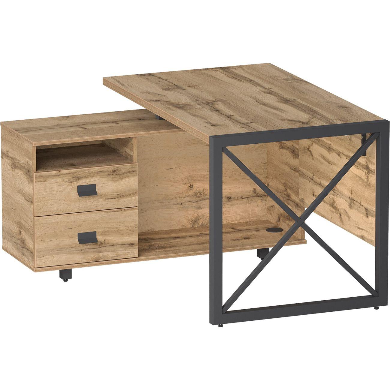 Стол журнальный Калифорния Хардвиг 1200 ЛДСП дуб вотан