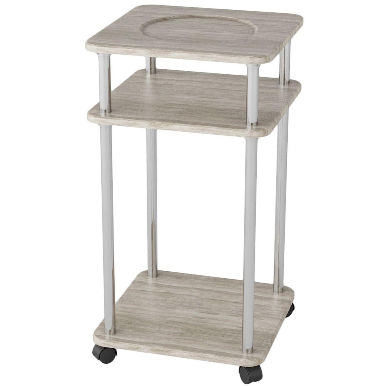 Стеллаж Калифорния дуб беленый