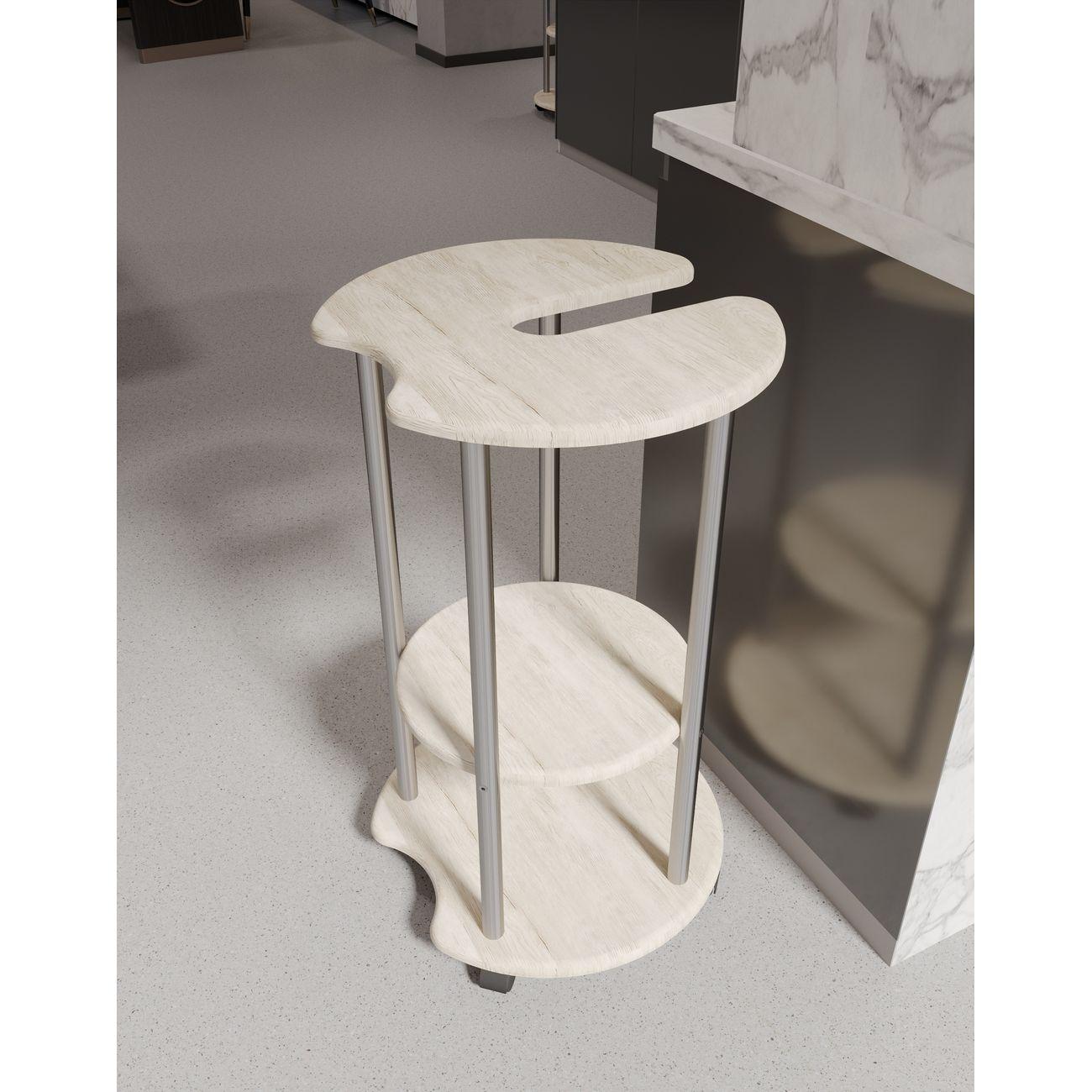 Стеллаж Калифорния дуб беленый