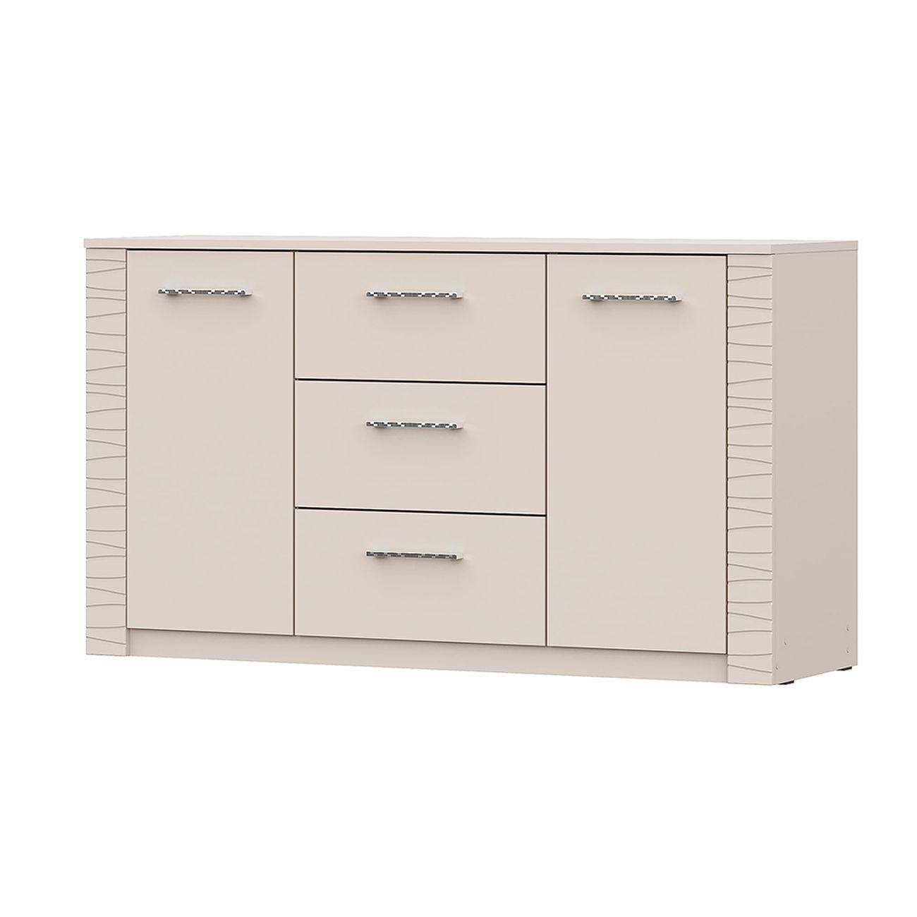 Комод Арника мебель Калипсо двухстворчатый, Бежевый