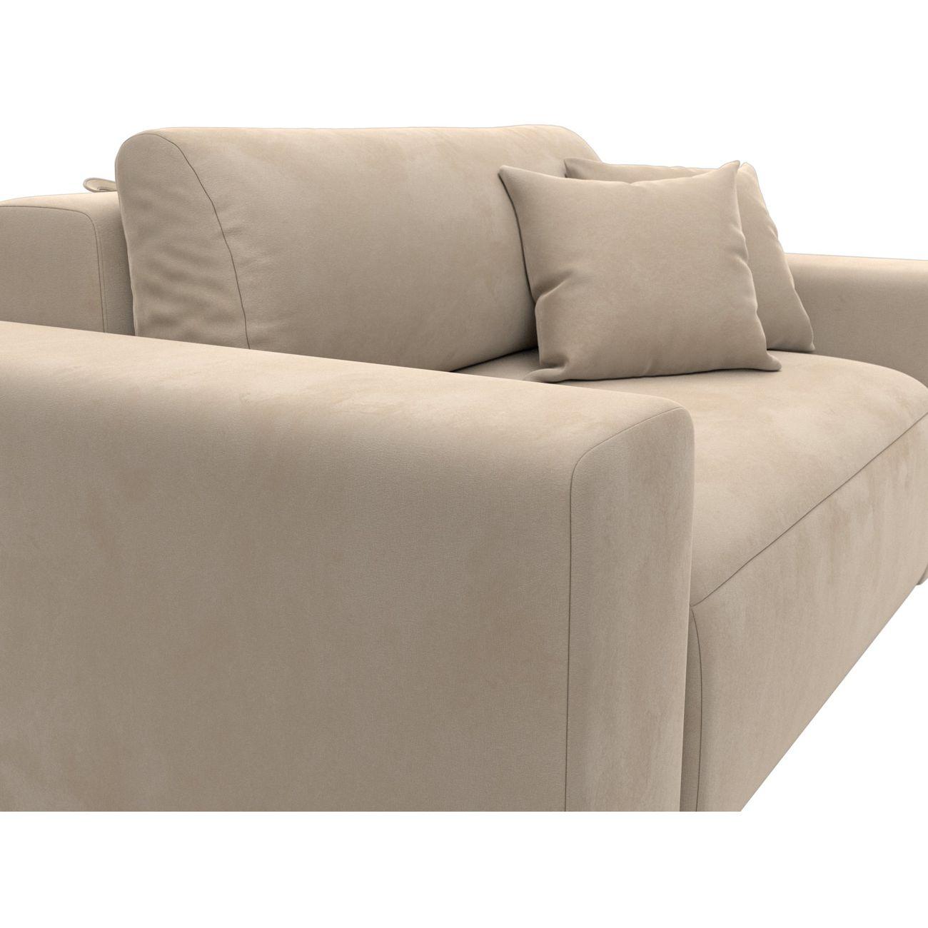 Кресло Лига Диванов Лига-036 НПБ, велюр бежевый