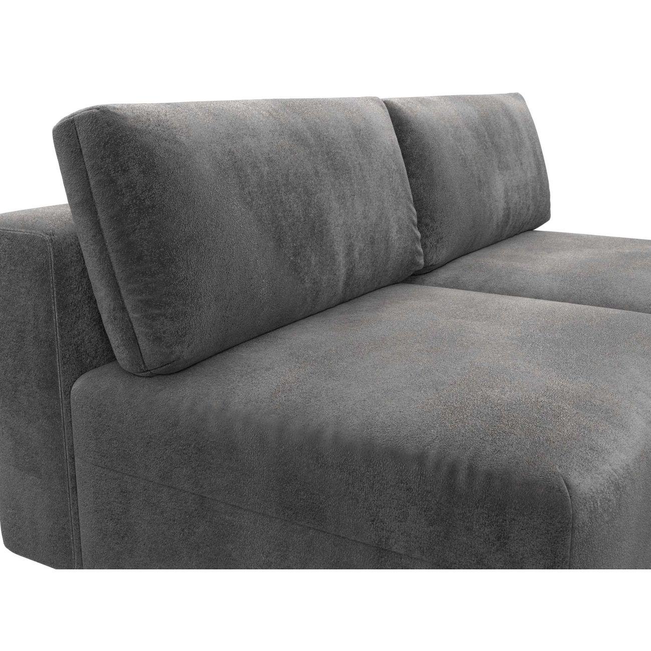 Диван Лига Диванов прямой Лига-060 НПБ, велюр TOWER 10 серый