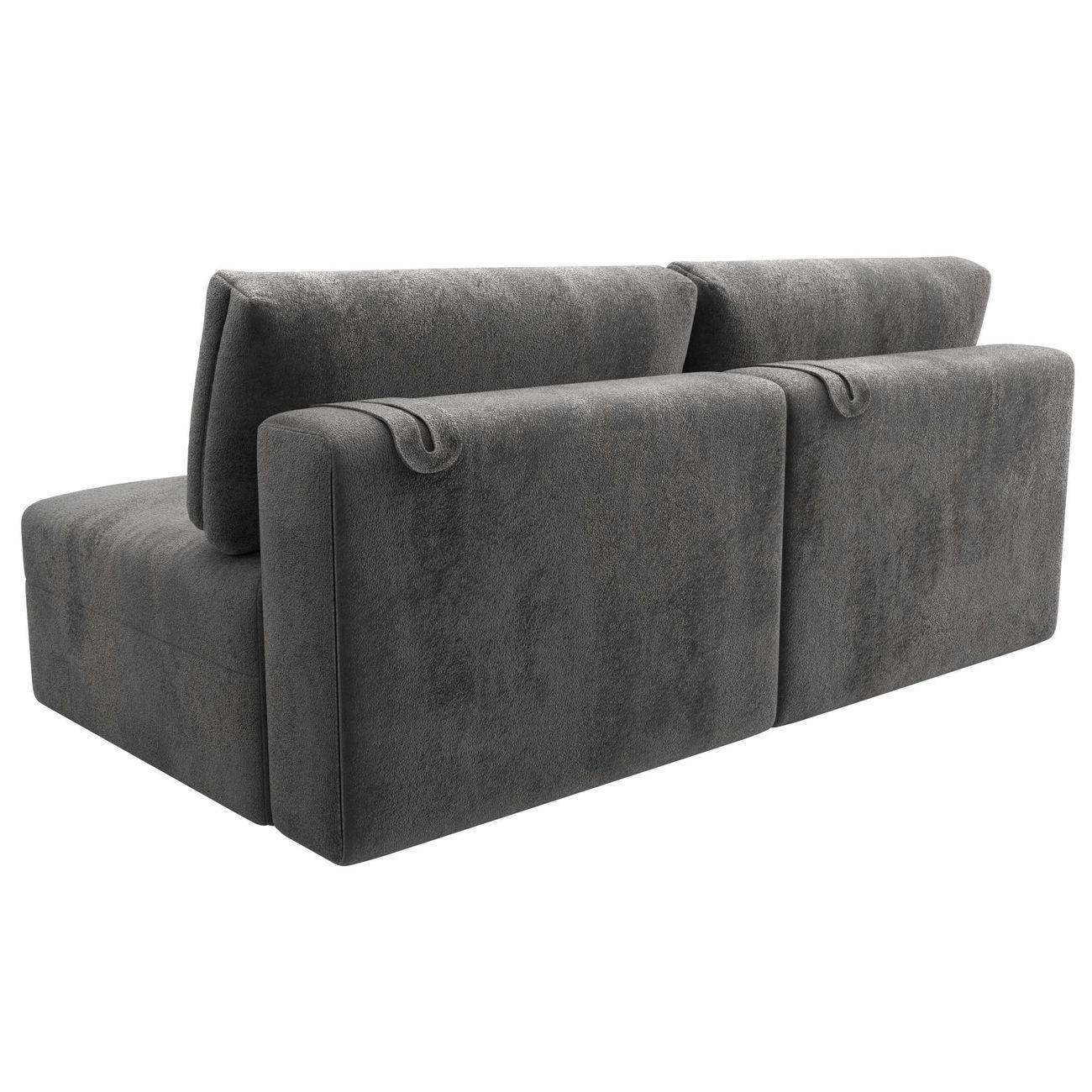 Диван Лига Диванов прямой Лига-060 НПБ, велюр TOWER 10 серый