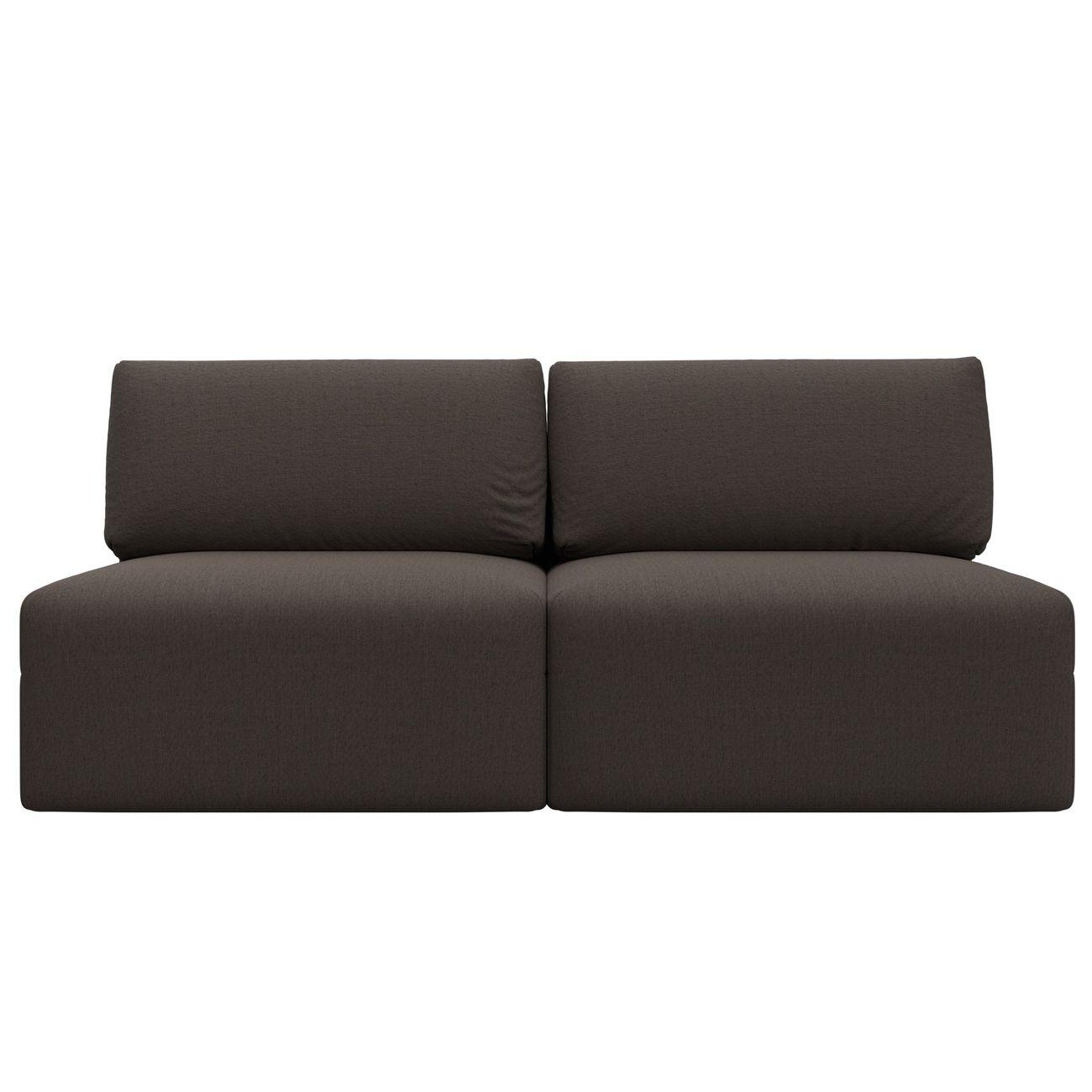 Диван Лига Диванов прямой Лига-060 НПБ, рогожка Амур 05 коричневый