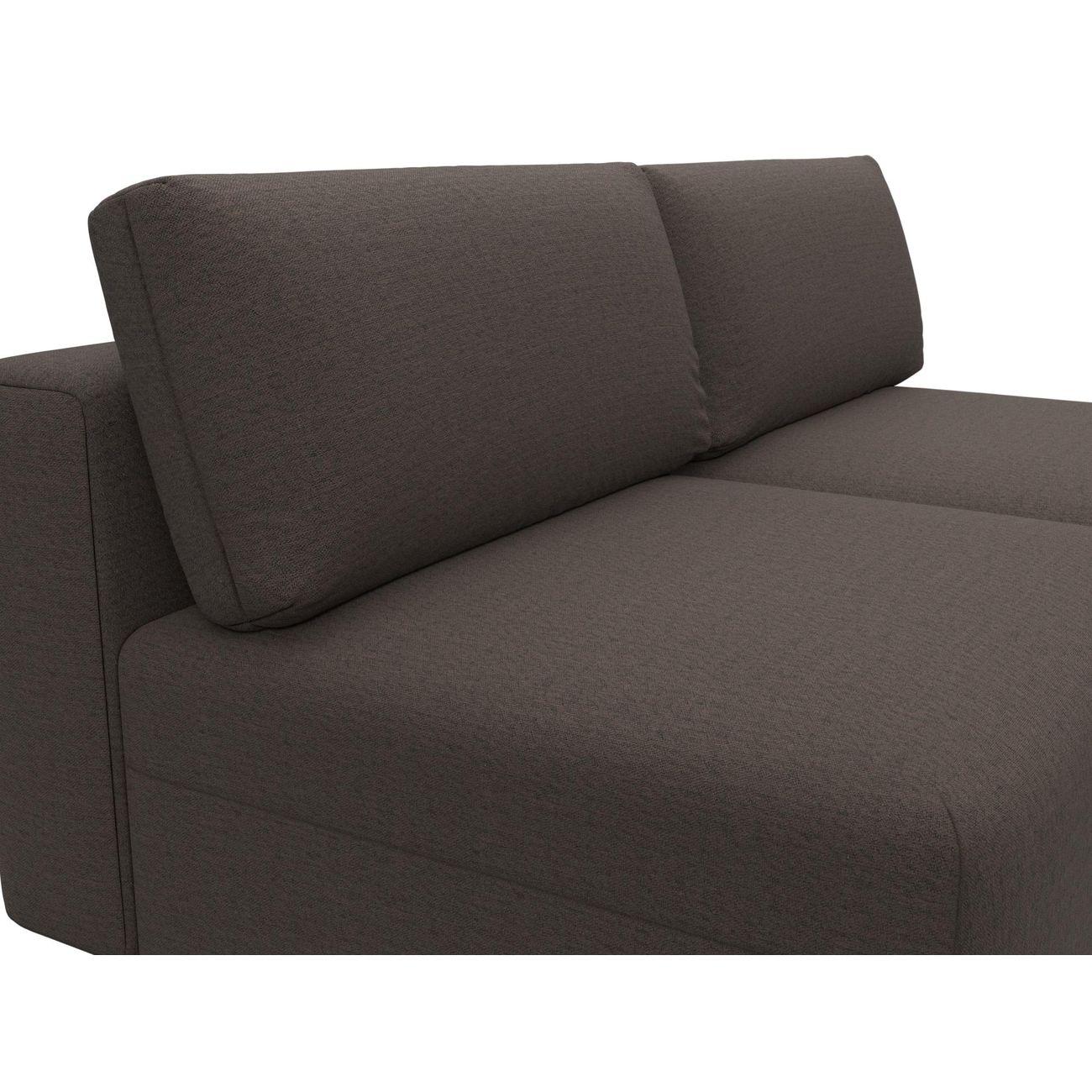 Диван Лига Диванов прямой Лига-060 НПБ, рогожка Амур 05 коричневый