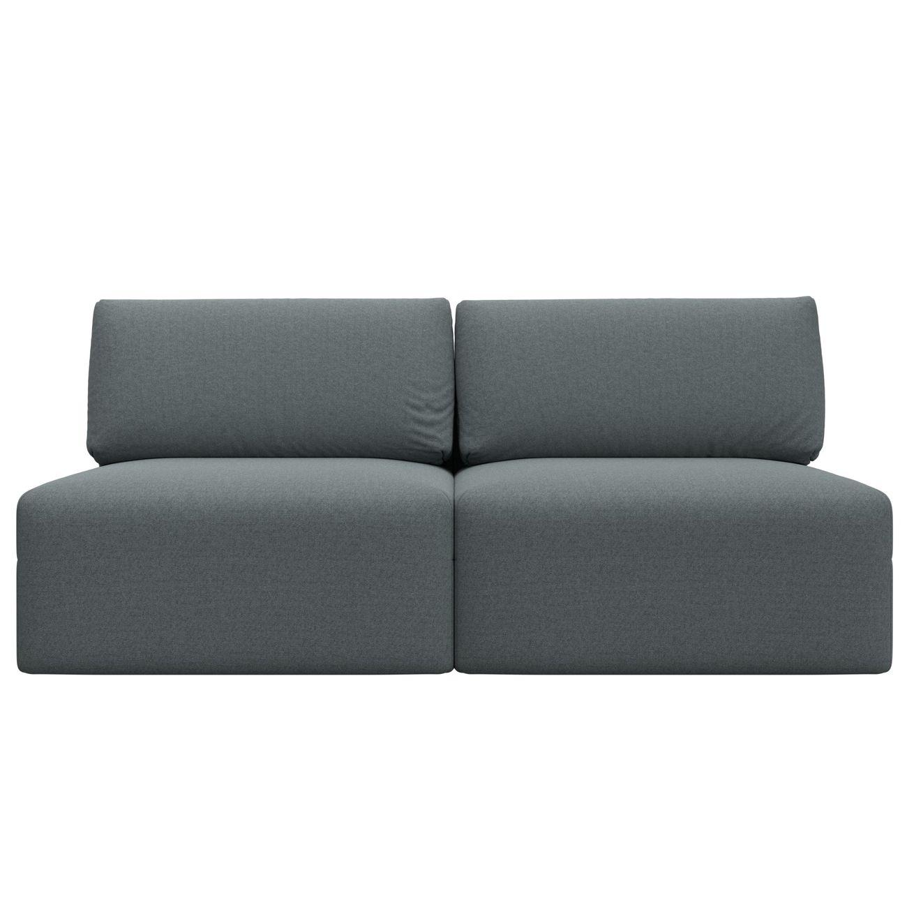 Диван Лига Диванов прямой Лига-060 НПБ, рогожка Амур 07 серый